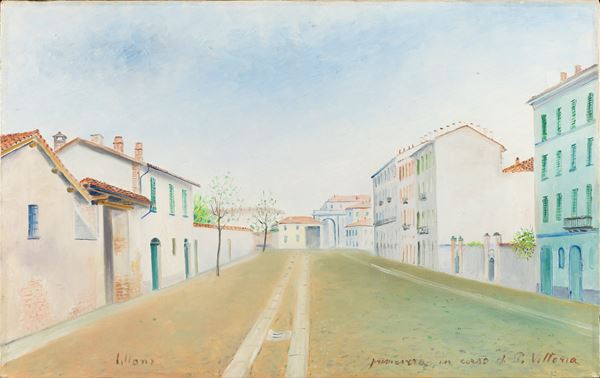 Umberto Lilloni - Primavera in corso di Porta Vittoria