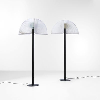 Due lampade da terra mod. Butterfly