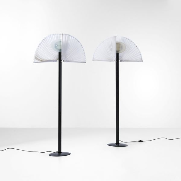 Due lampade da terra mod. Butterfly