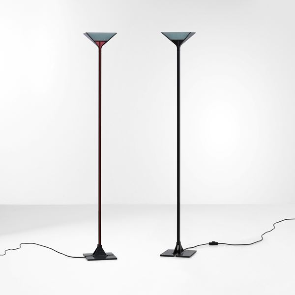 Afra e Tobia Scarpa - Due lampade da terra mod. Papillona