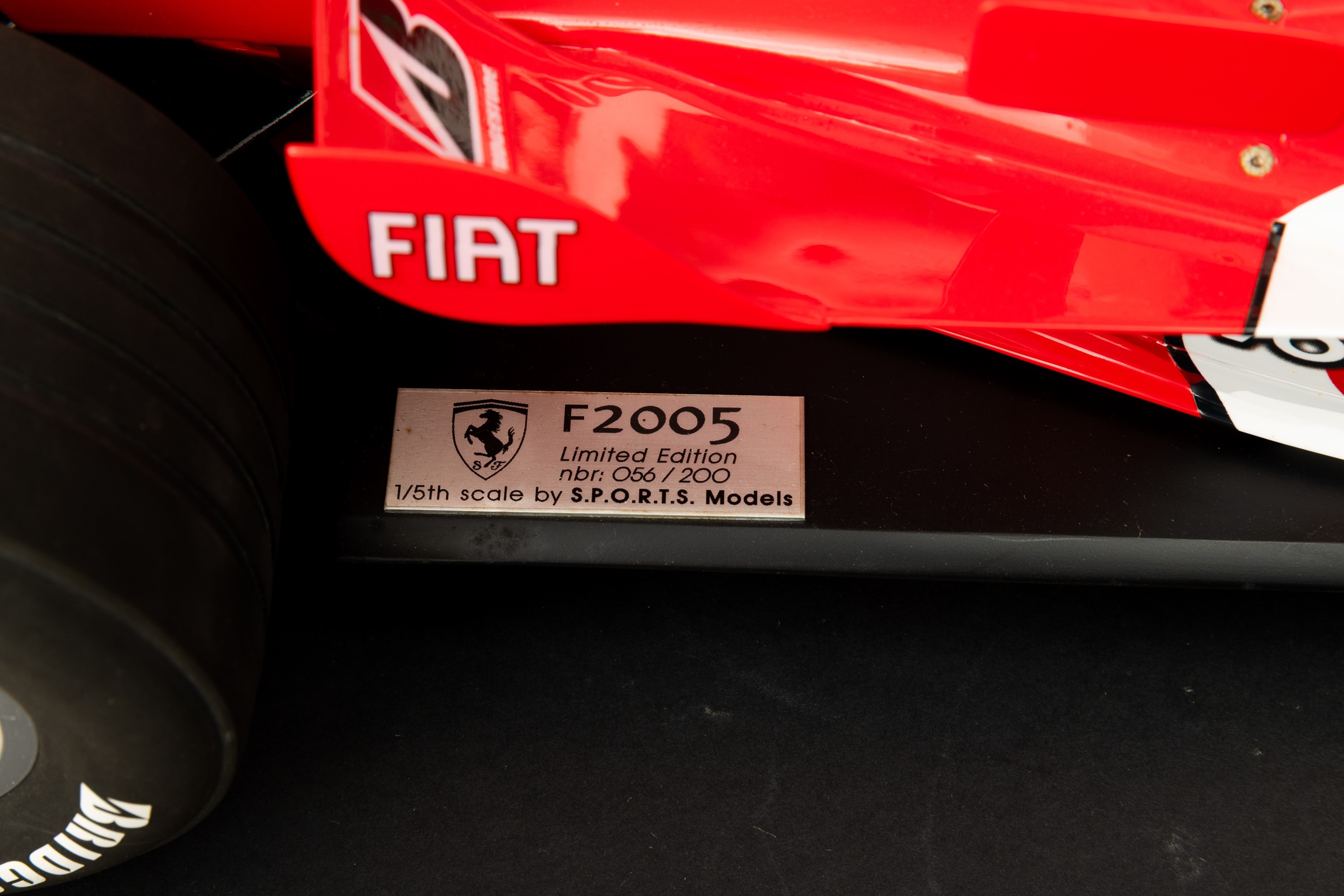 Ferrari F2005, McLaren Schumacher (Schumacher), automobile da Formula 1 in scala 1:5