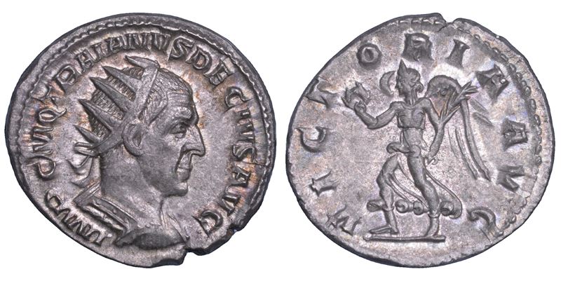 SHIPPING ONLY IN ITALY. TRAIANO DECIO, 249-251. Antoniniano.  - Asta Numismatica Light - Cambi Casa d'Aste