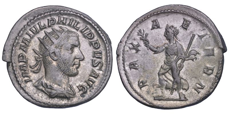 SHIPPING ONLY IN ITALY. FILIPPO I, 244-249. Antoniniano.  - Auction Light Numismatics - Cambi Casa d'Aste