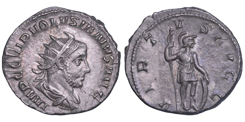 SHIPPING ONLY IN ITALY. VOLUSIANO, 251-253. Antoniniano.  - Asta Numismatica Light - Cambi Casa d'Aste