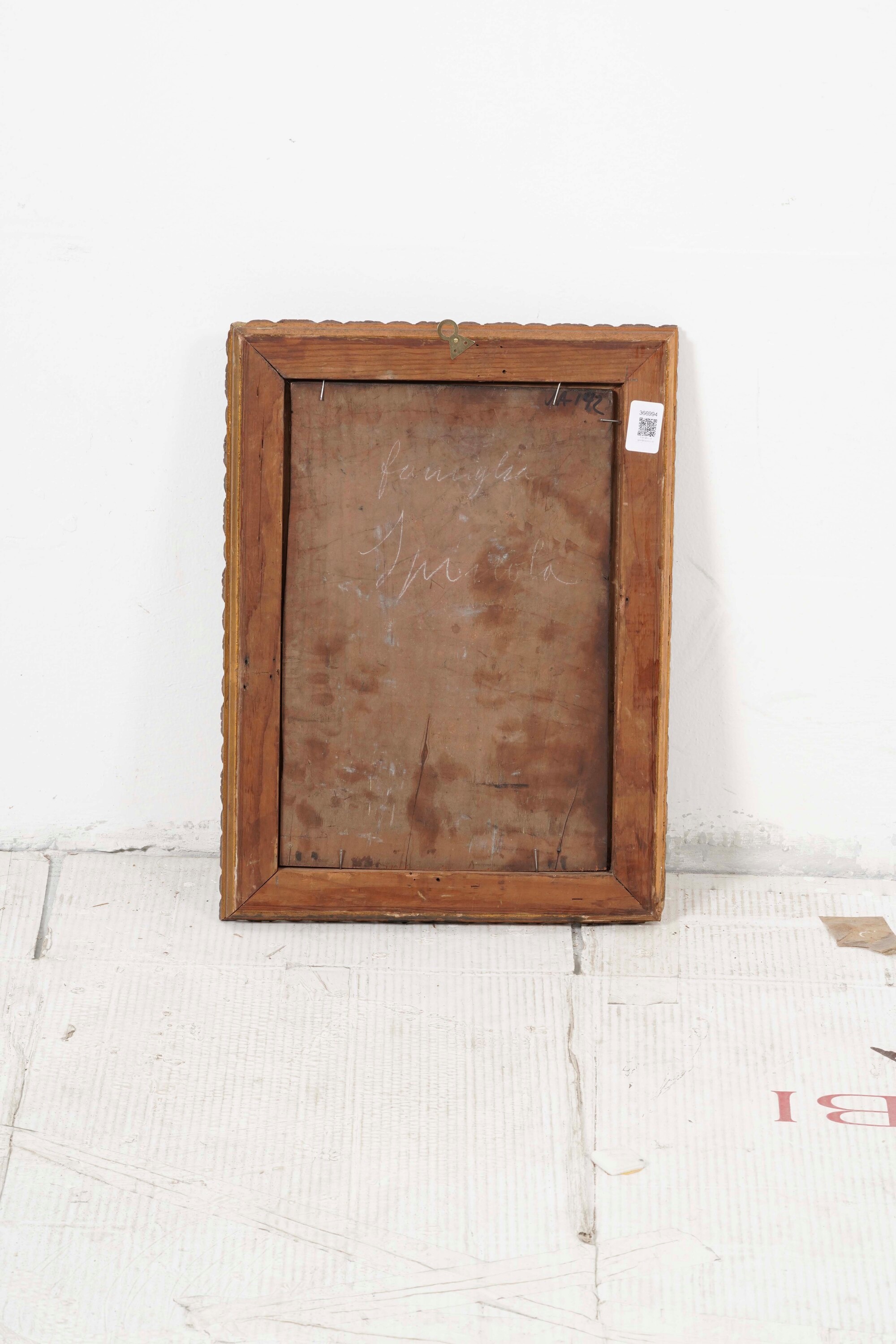 Scuola del XVIII secolo, Ritratto di gentiluomo in armatura, olio su tavola