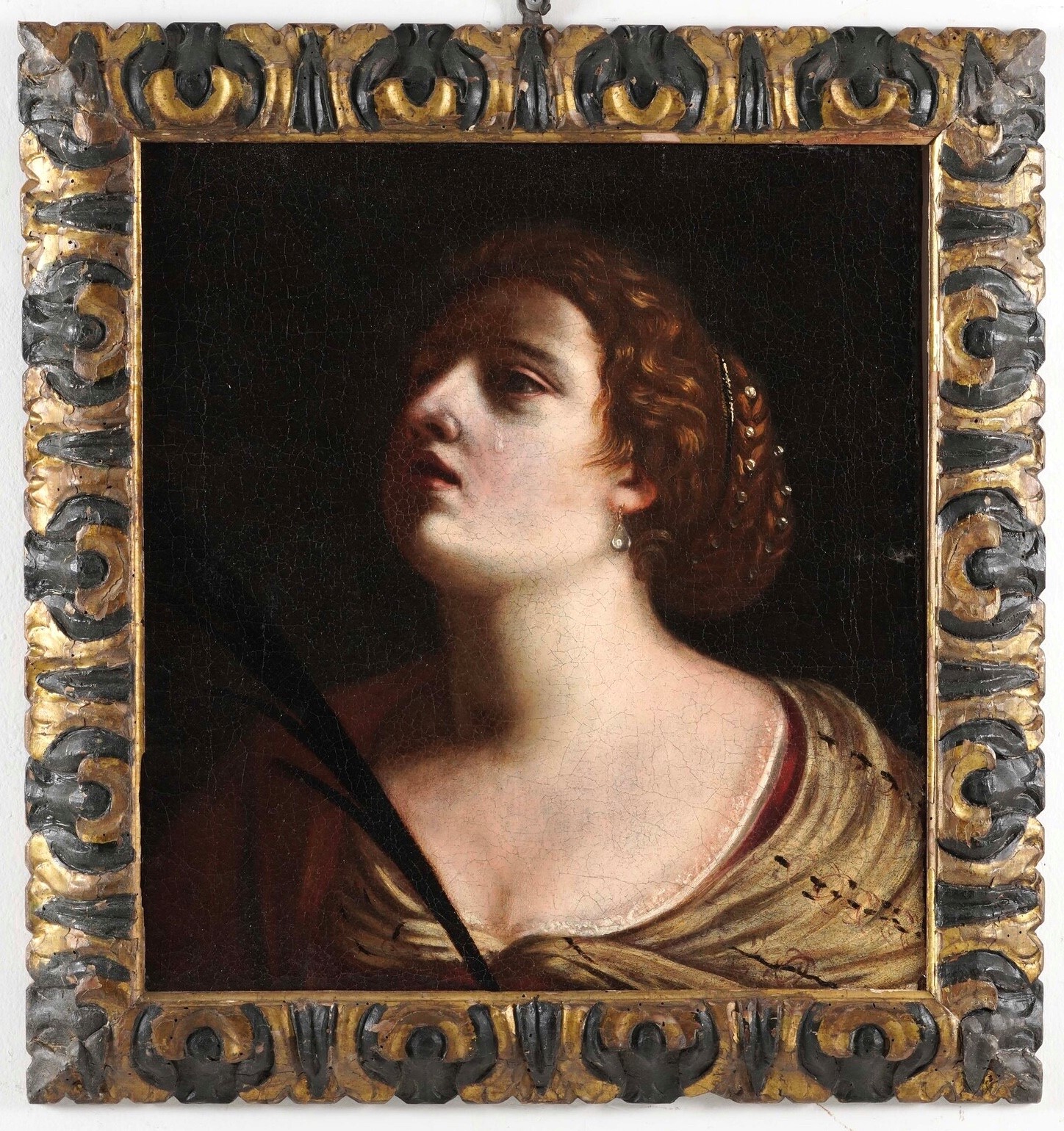 Artemisia Gentileschi - Santa Martire (S. Irene?), olio su tela