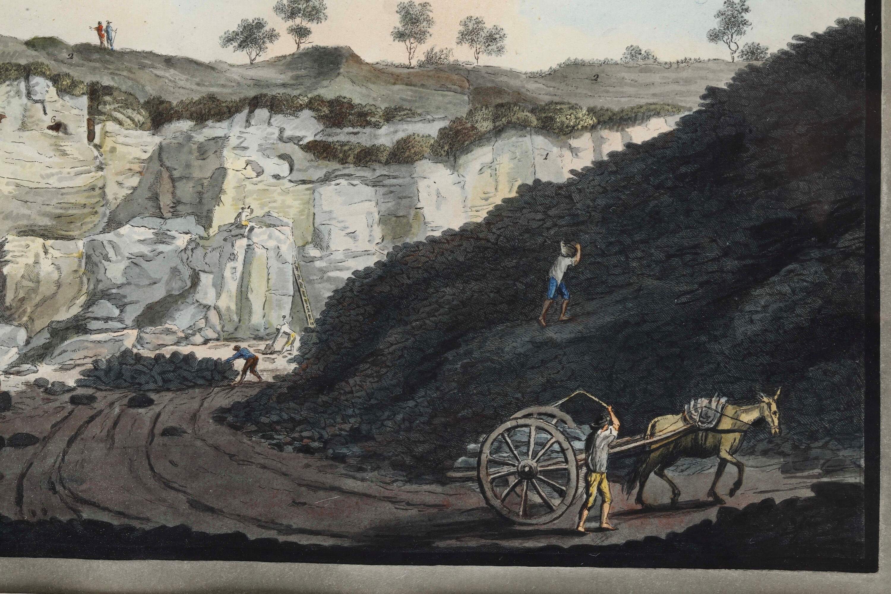 Pittore del XIX secolo, Vedute del Vesuvio e del Monte Nuovo