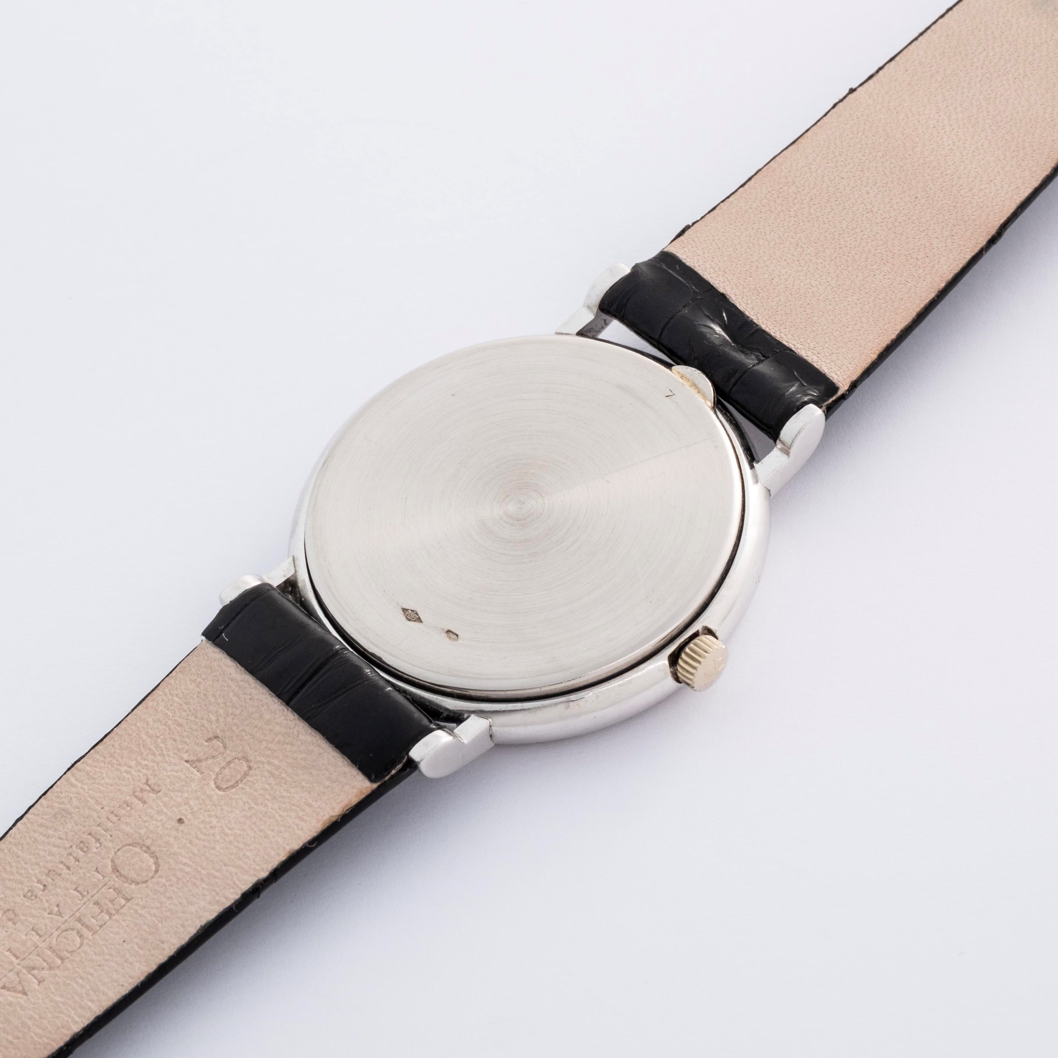 Vacheron & Constantin - Patrimony ref. 43031 in platino 950 e diamanti, quadrante champagne, circ...