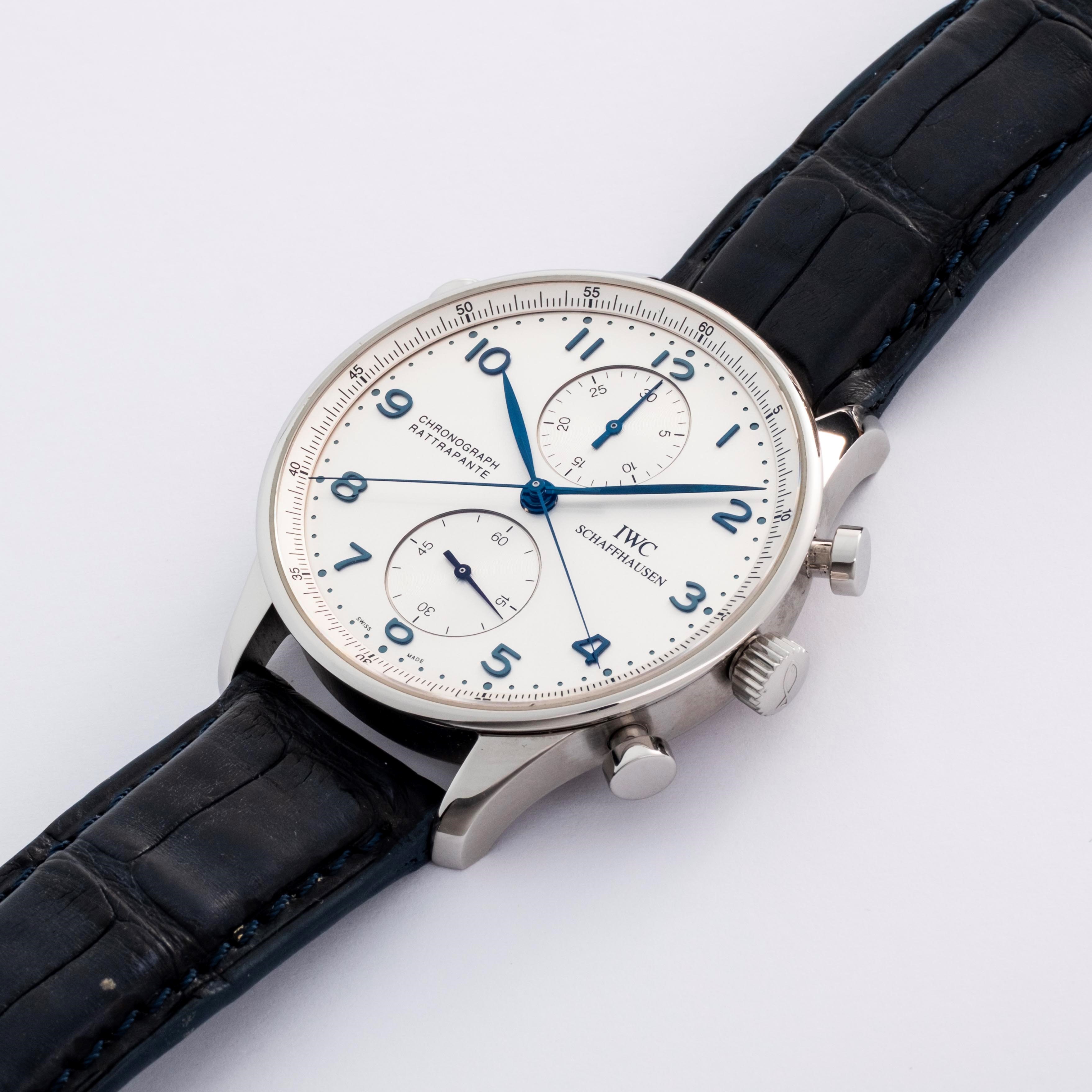 Iwc - Portoghese Rattrapante “Tribute to Italy”, edizione limitata (circa 2006), IW371214
