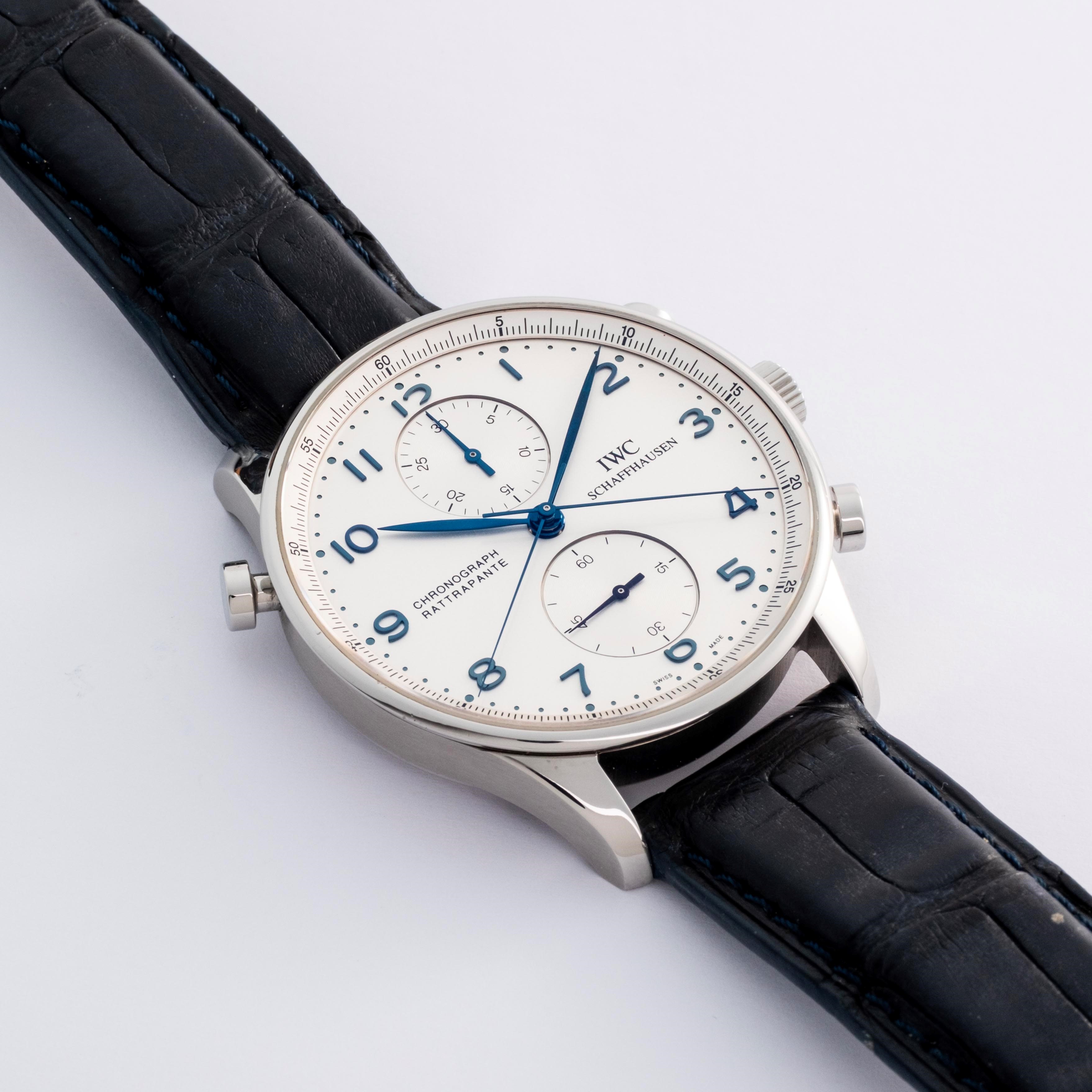 Iwc - Portoghese Rattrapante “Tribute to Italy”, edizione limitata (circa 2006), IW371214