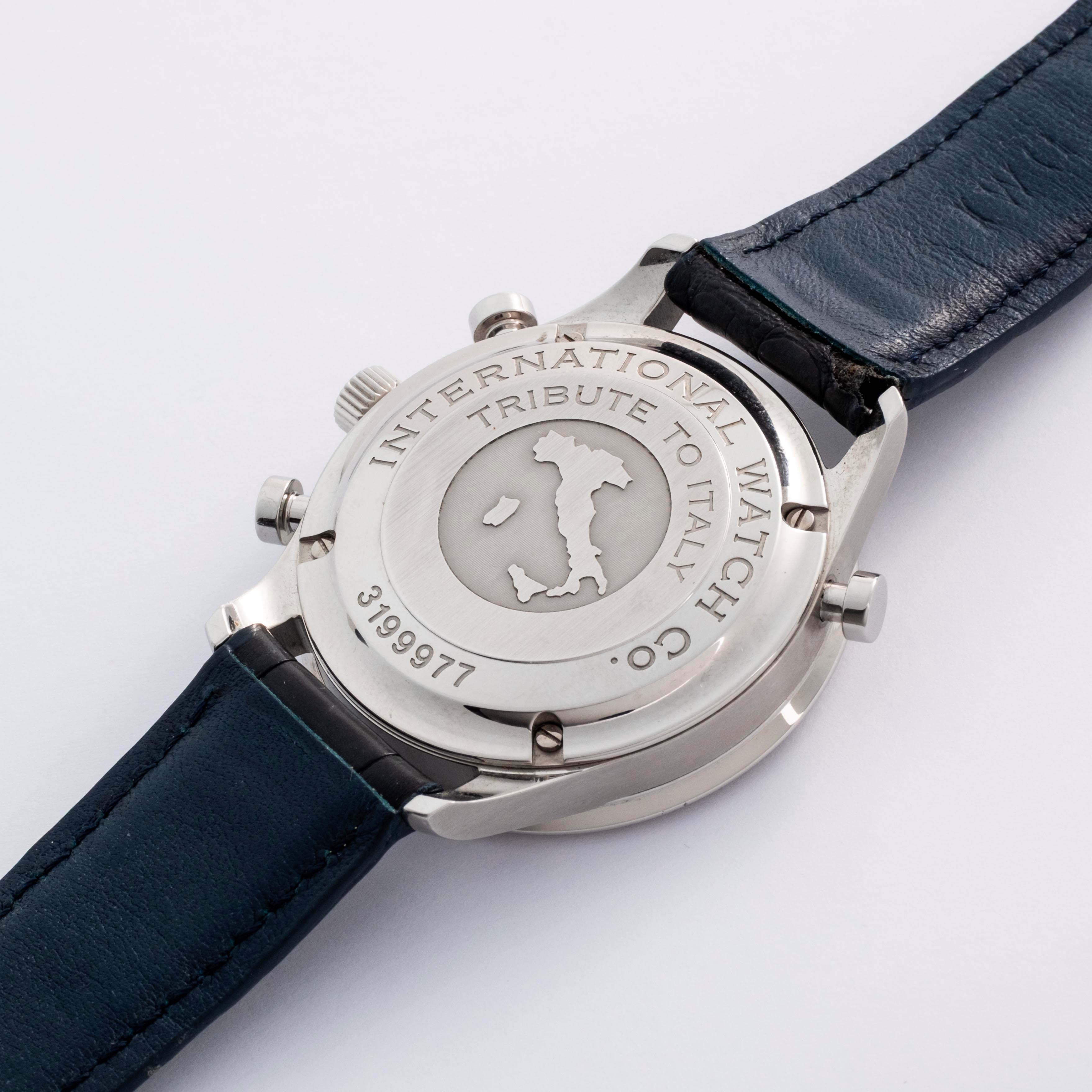 Iwc - Portoghese Rattrapante “Tribute to Italy”, edizione limitata (circa 2006), IW371214