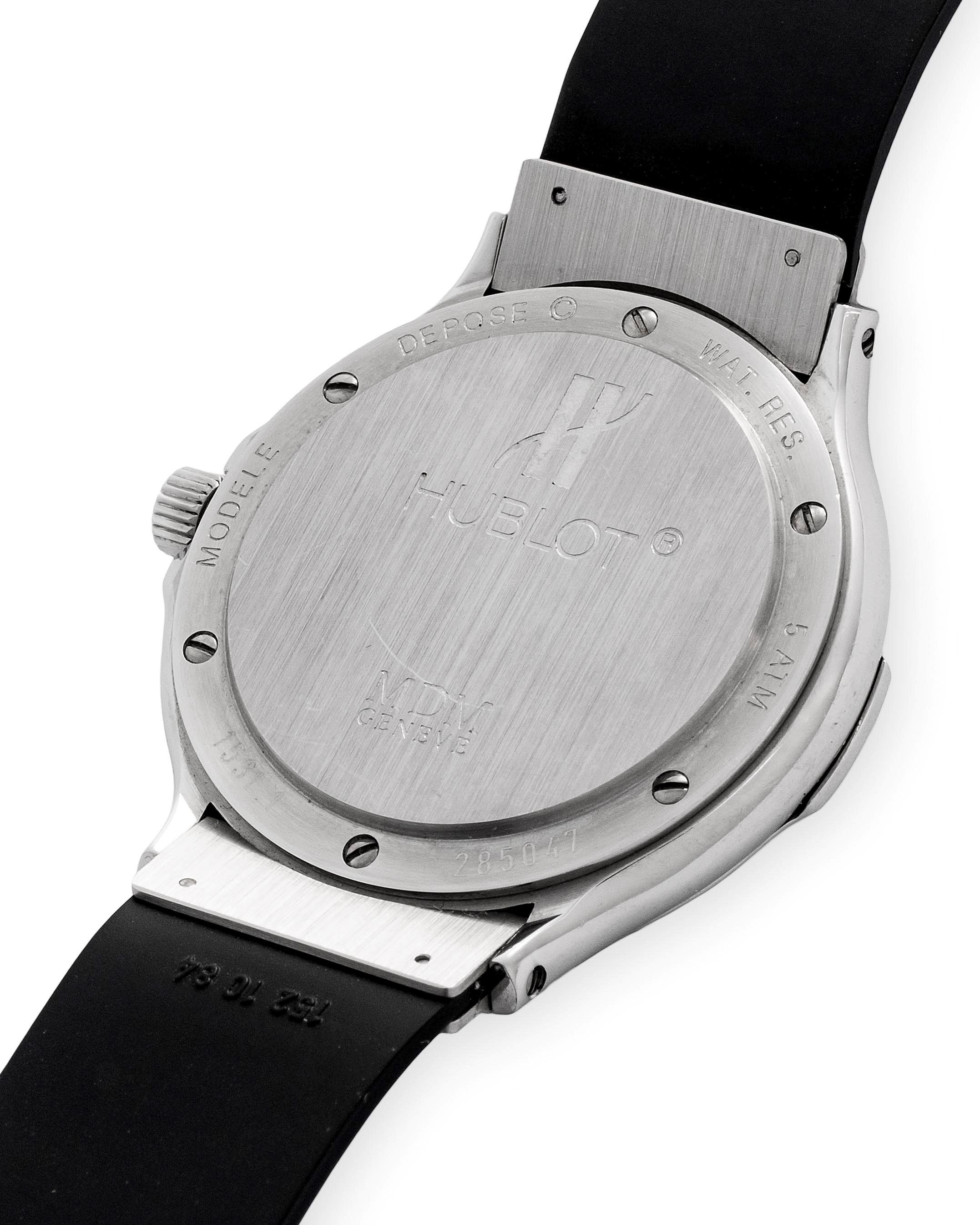 Hublot - Classic Fusion “Milan” ref. 1531.1, acciaio, quadrante blu con caratteri cinesi