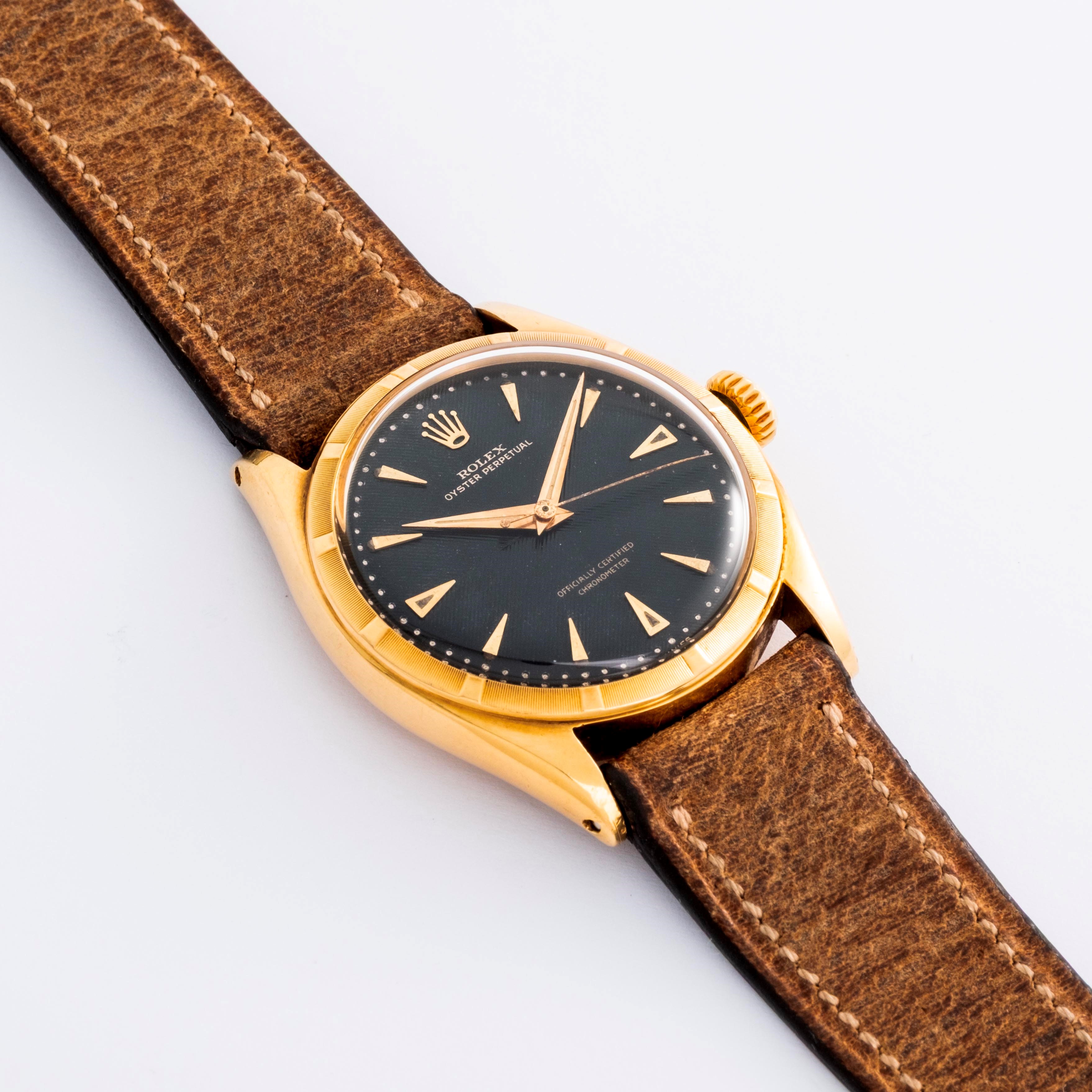 Rolex - Oyster Perpetual Ovetto ref. 6085, circa 1951