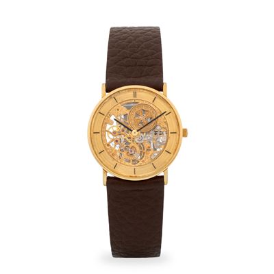 Squelette ref. 33114 in oro giallo 18k con quadrante scheletrato (circa 1990)