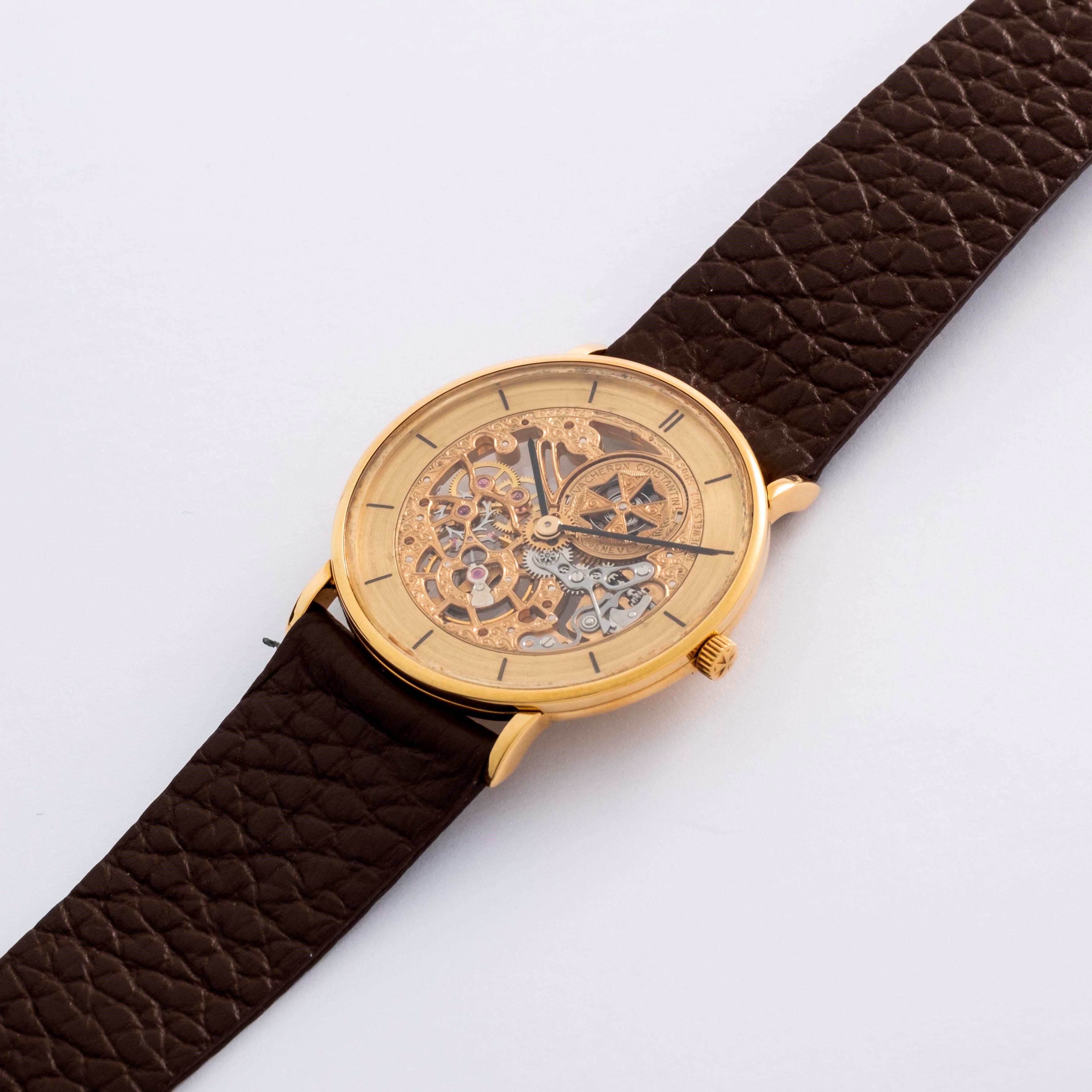 Vacheron & Constantin - Squelette ref. 33114 in oro giallo 18k con quadrante scheletrato (circa 1...