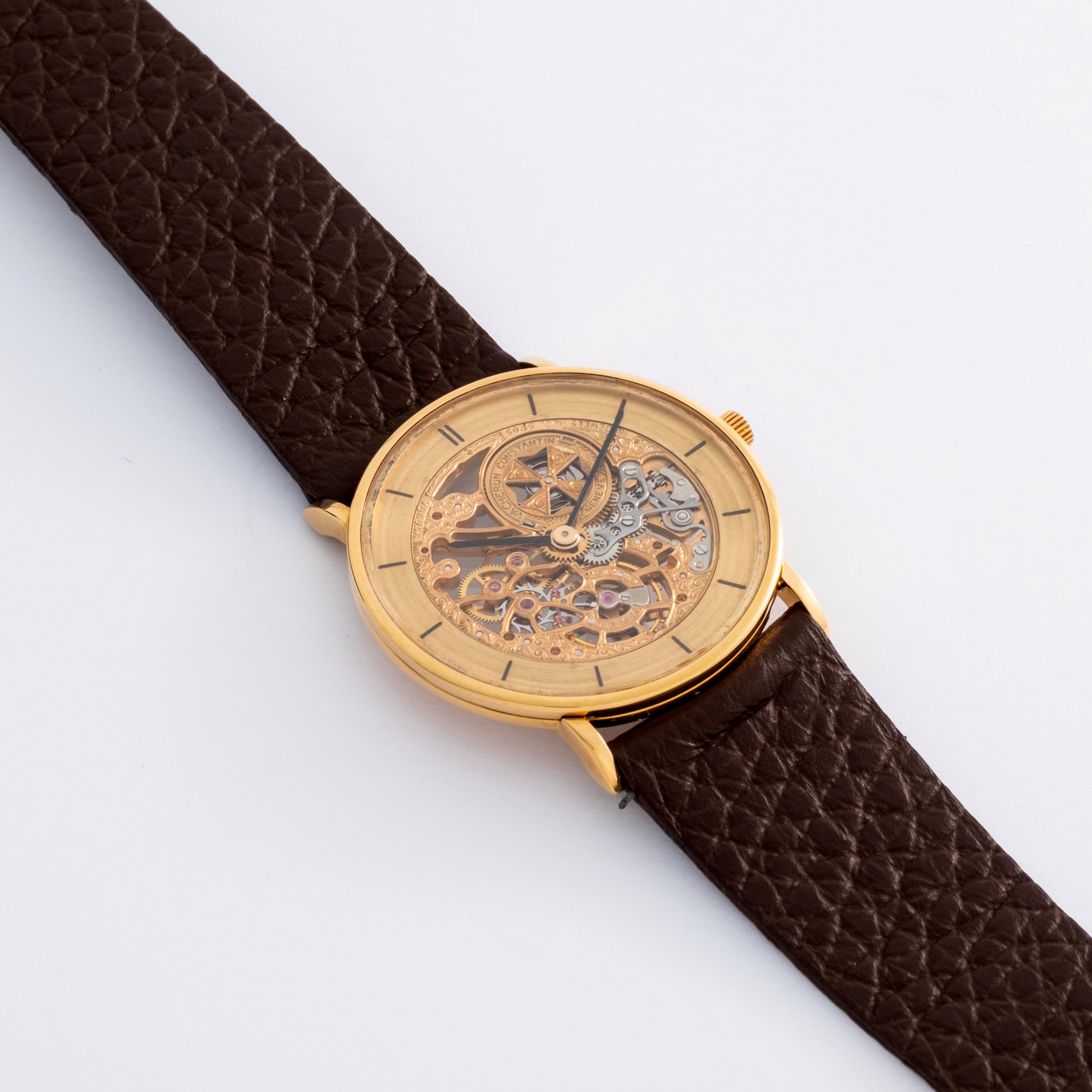 Vacheron & Constantin - Squelette ref. 33114 in oro giallo 18k con quadrante scheletrato (circa 1...