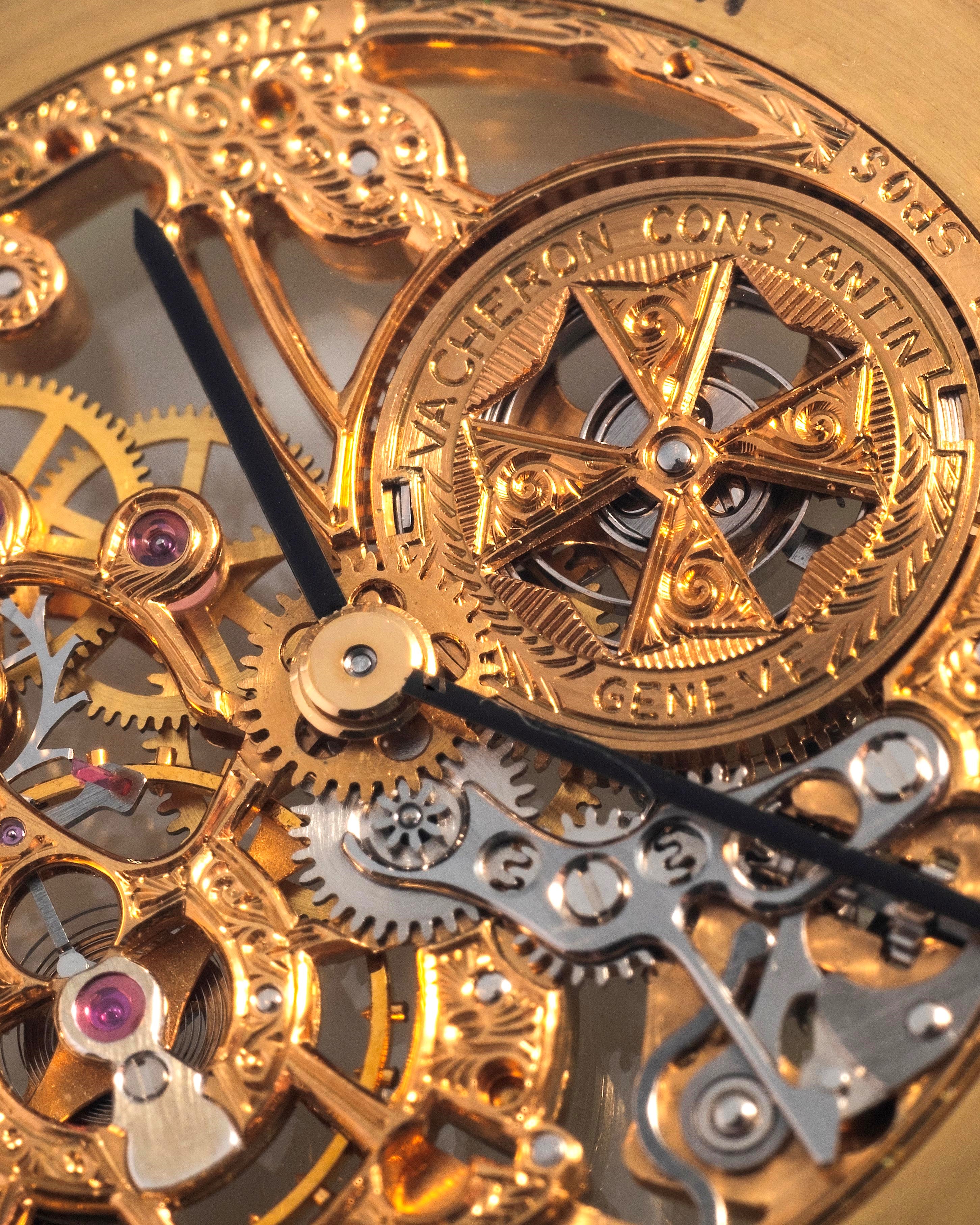 Vacheron & Constantin - Squelette ref. 33114 in oro giallo 18k con quadrante scheletrato (circa 1...