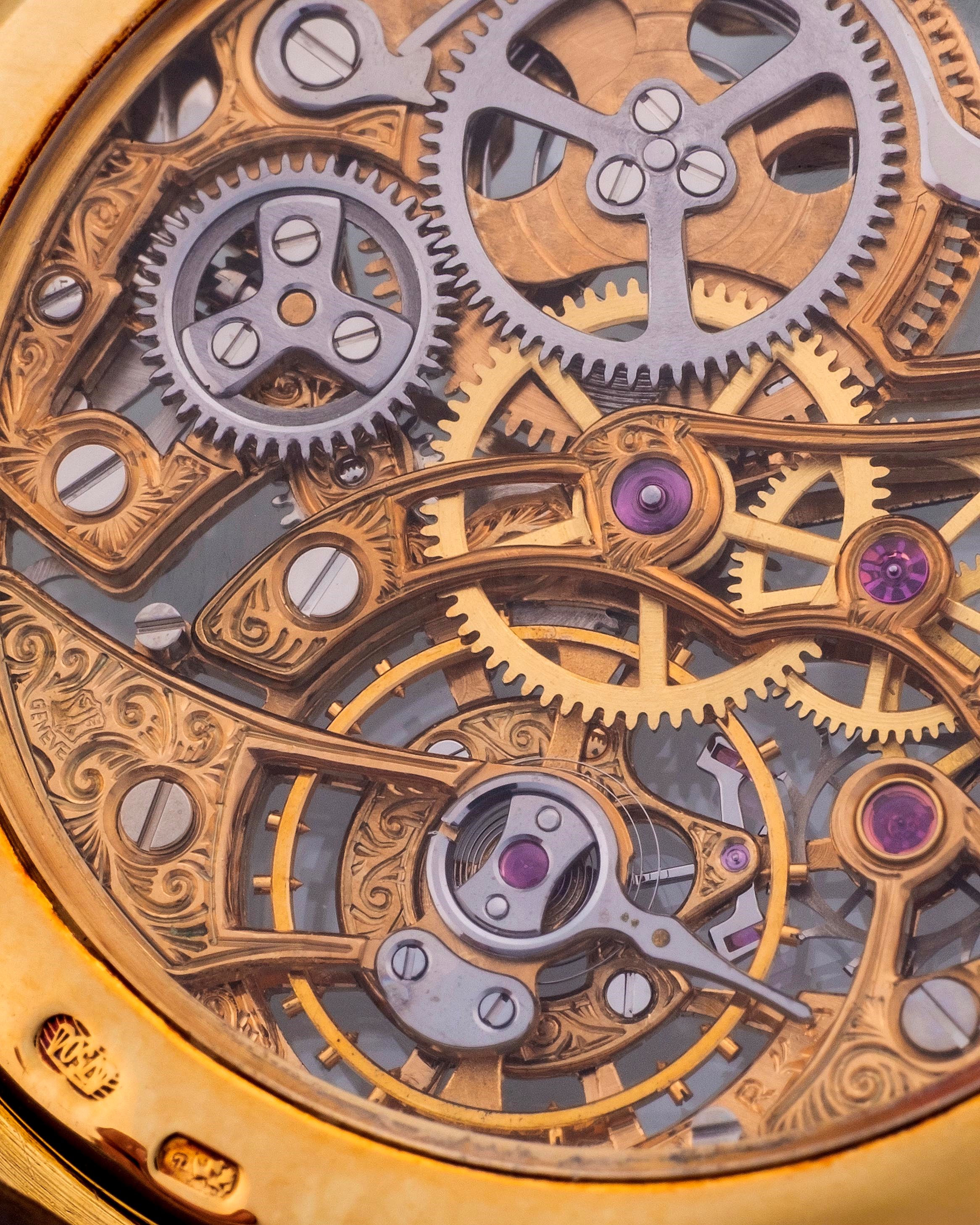 Vacheron & Constantin - Squelette ref. 33114 in oro giallo 18k con quadrante scheletrato (circa 1...