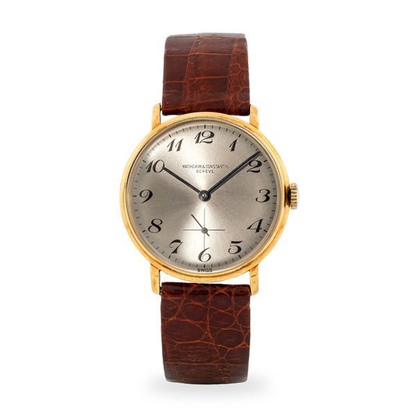 Vacheron &amp; Constantin - Patrimony ref. 6780 in oro giallo 18k, quadrante argentè Soleil numeri Breguet con piccoli secondi al sei, circa 1965