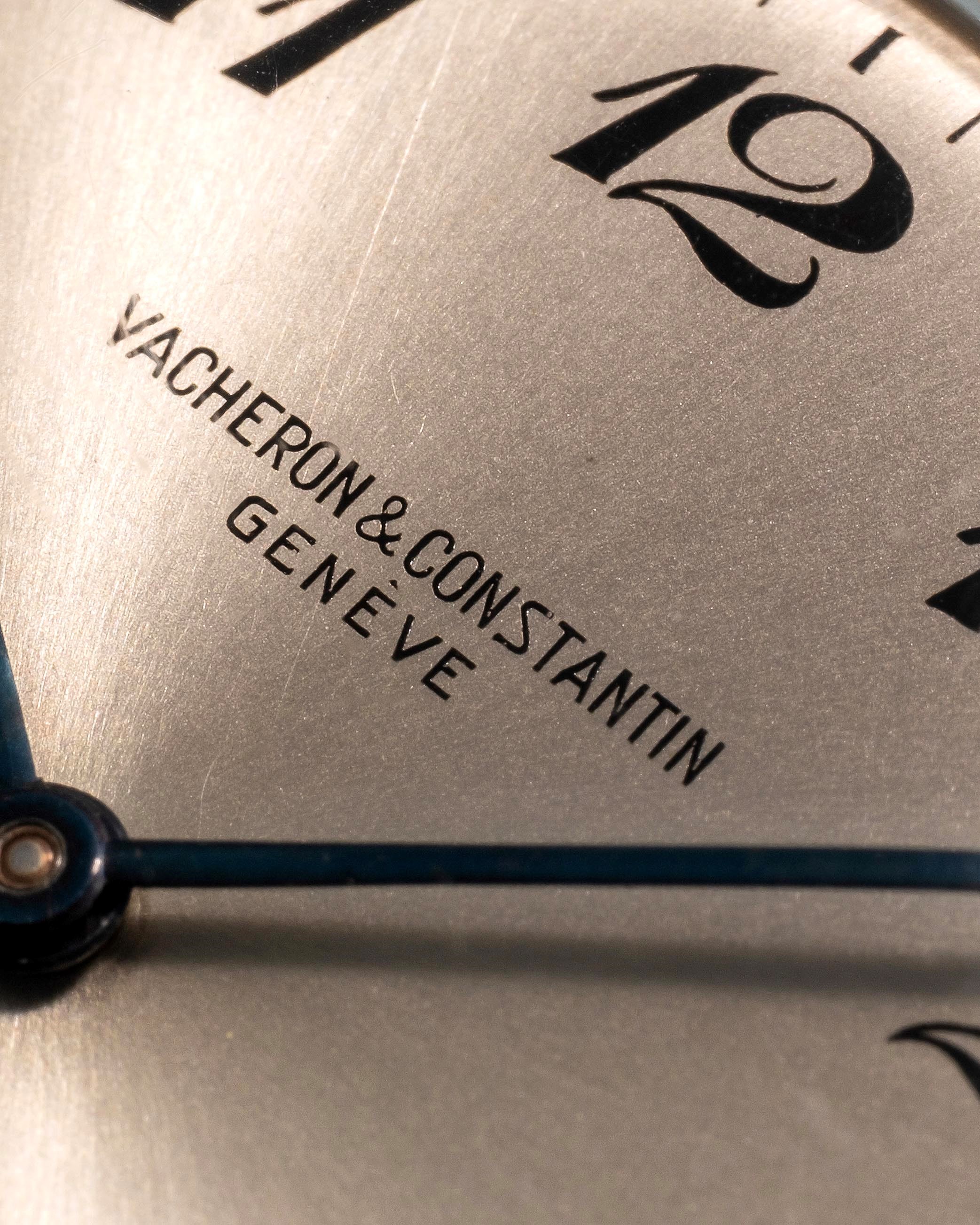 Vacheron & Constantin - Patrimony ref. 6780 in oro giallo 18k con quadrante argentè Soleil e picc...