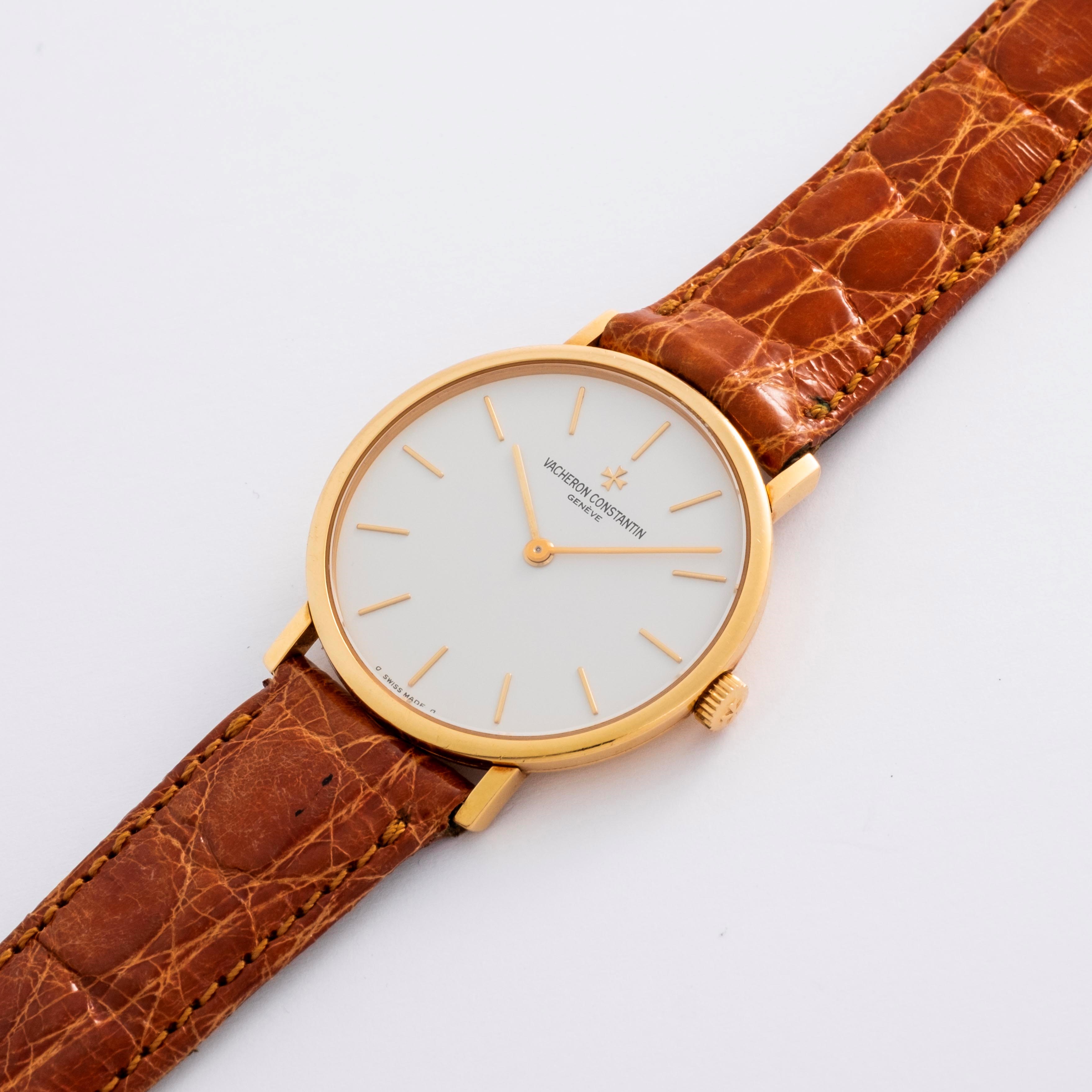 Vacheron & Constantin - Patrimony ref. 31039/1 in oro giallo 18k con quadrante argenté