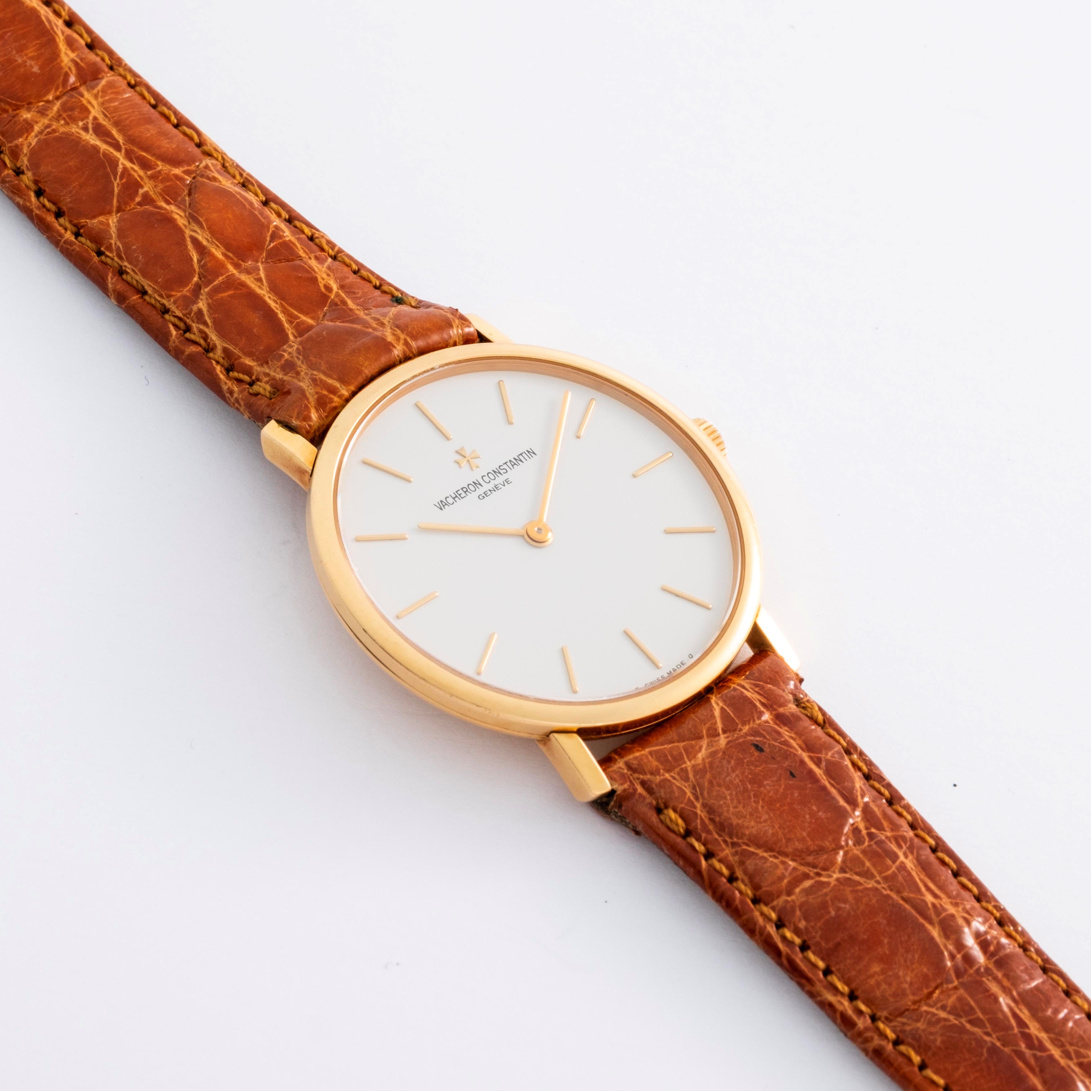 Vacheron & Constantin - Patrimony ref. 31039/1 in oro giallo 18k con quadrante argenté