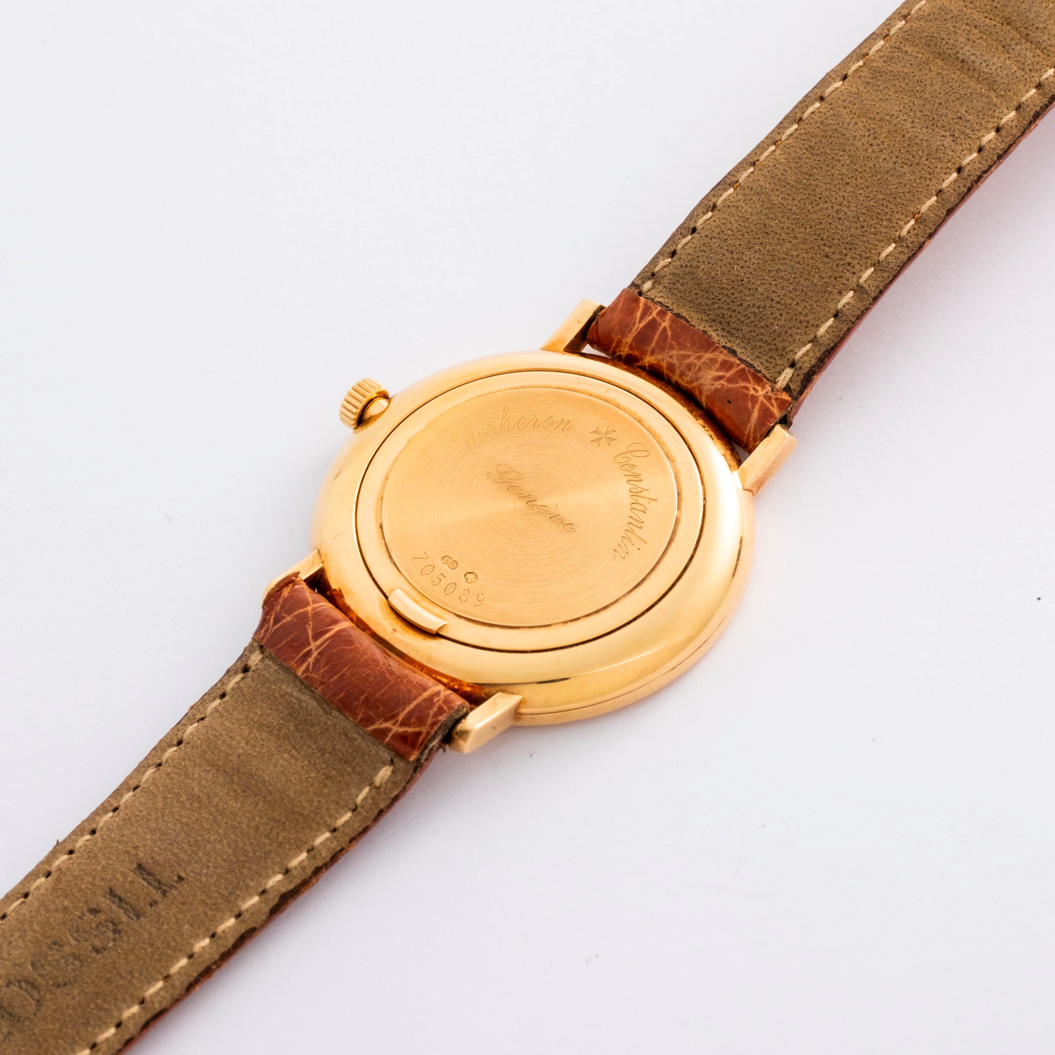 Vacheron & Constantin - Patrimony ref. 31039/1 in oro giallo 18k con quadrante argenté
