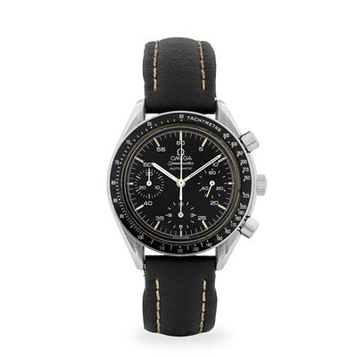 Speedmaster Reduced in acciaio con tasti a pompa e quadrante nero (circa 1991), ref. 175.0032