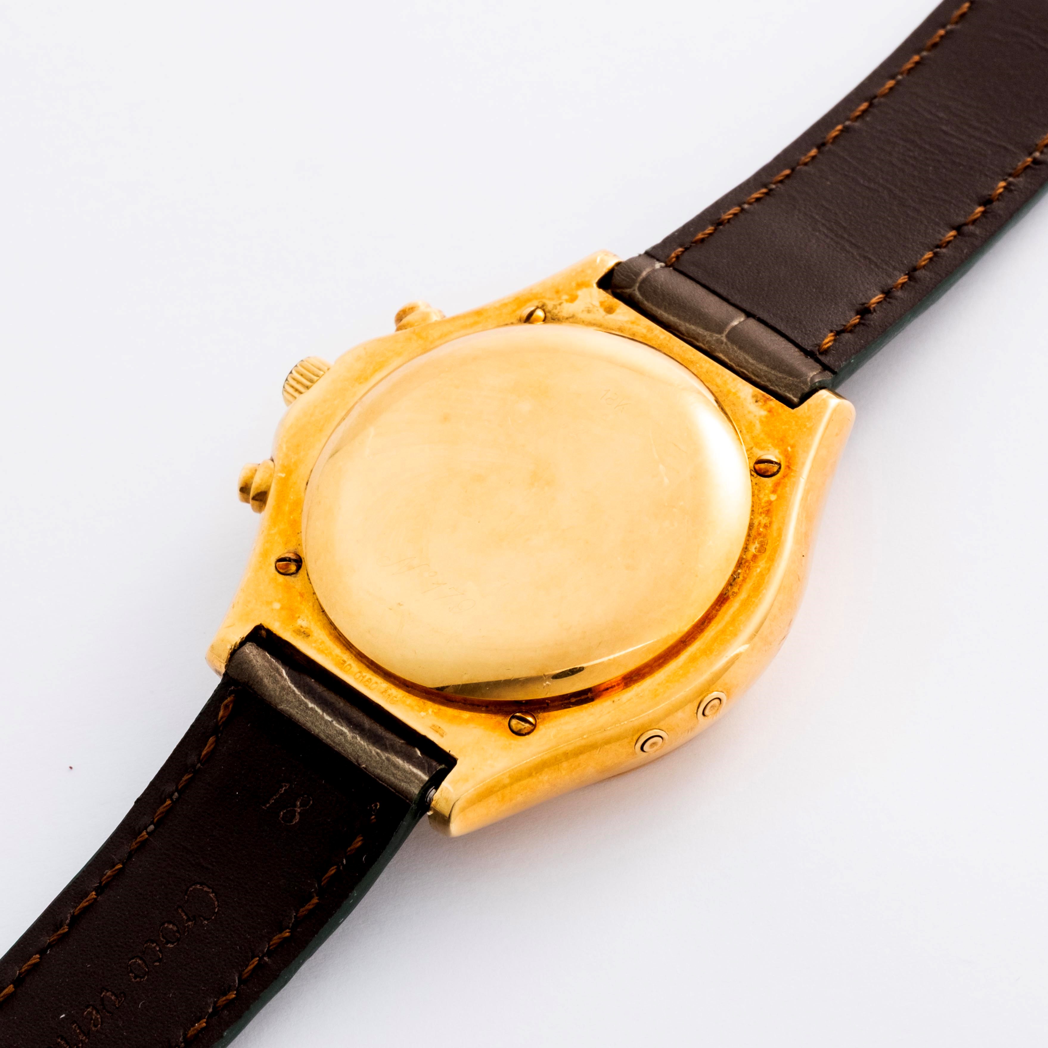 Zenith - El Primero Chronomaster in oro giallo 18k con quadrante argentè e calendario completo