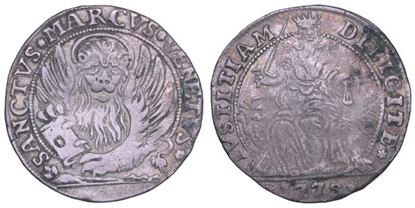 VENEZIA. MONETAZIONE ANONIMA PER LA CITTA’ DI VENEZIA E TUTTO IL DOMINIO. Lirazza da 30 soldi 1778