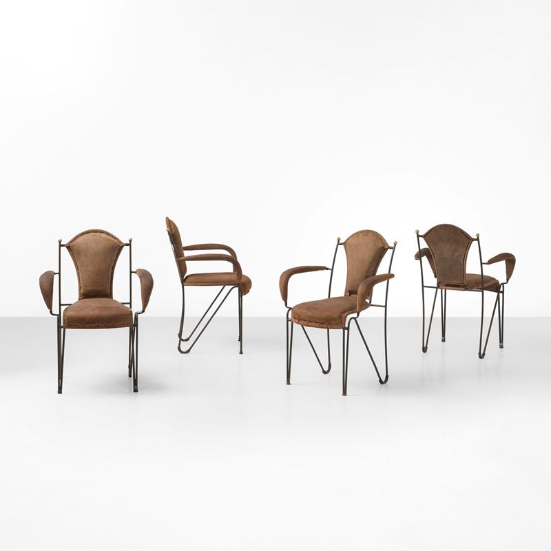 Quattro poltrone  - Auction 20th-century design - Cambi Casa d'Aste