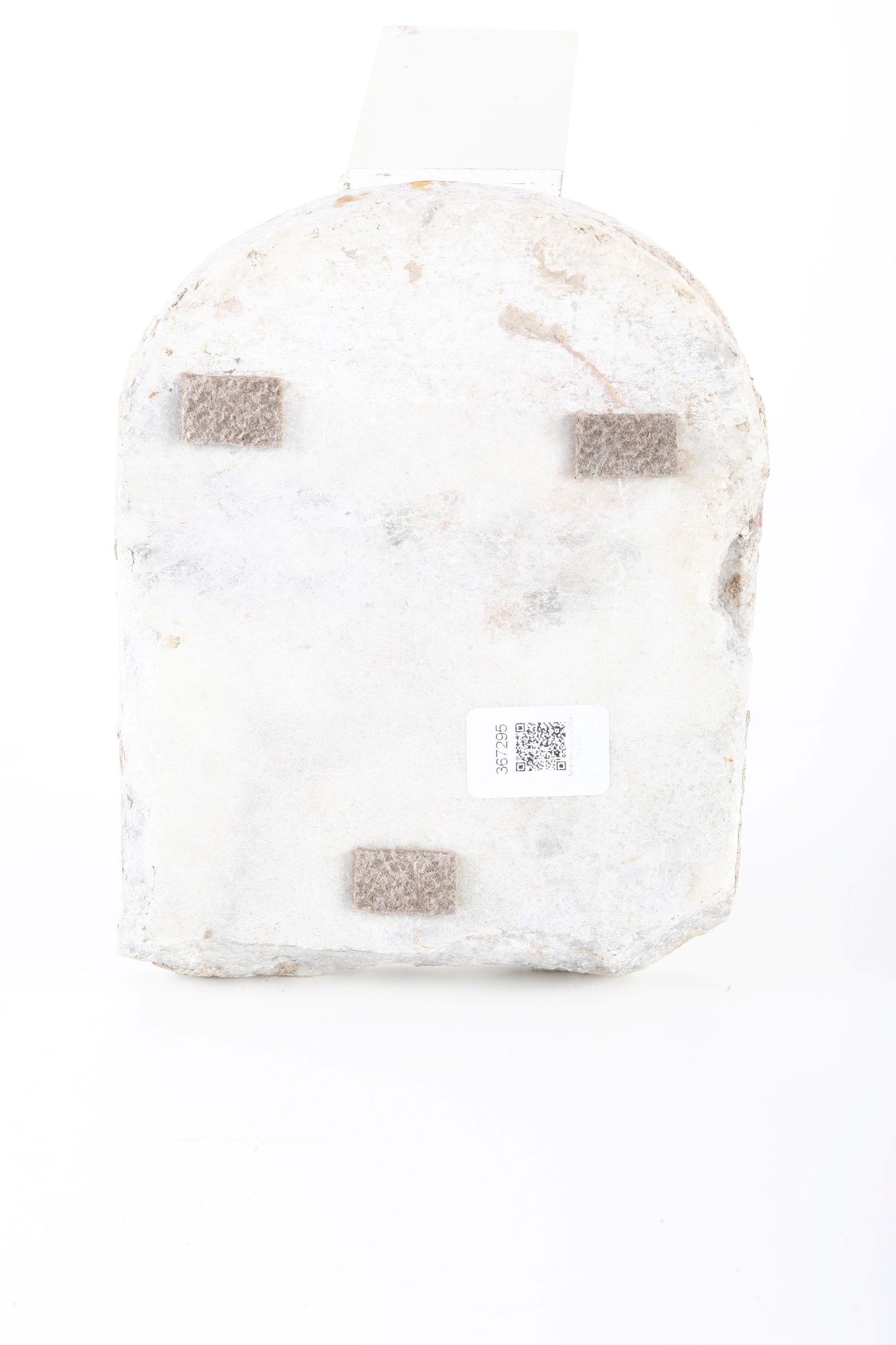 Stele in marmo con incisione in greco relativa a Menandro