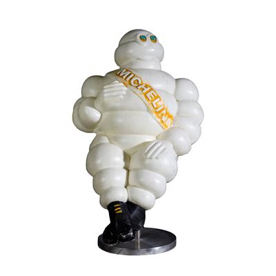 Espositore pubblicitario luminoso “Bibendum Michelin”, anni ’70