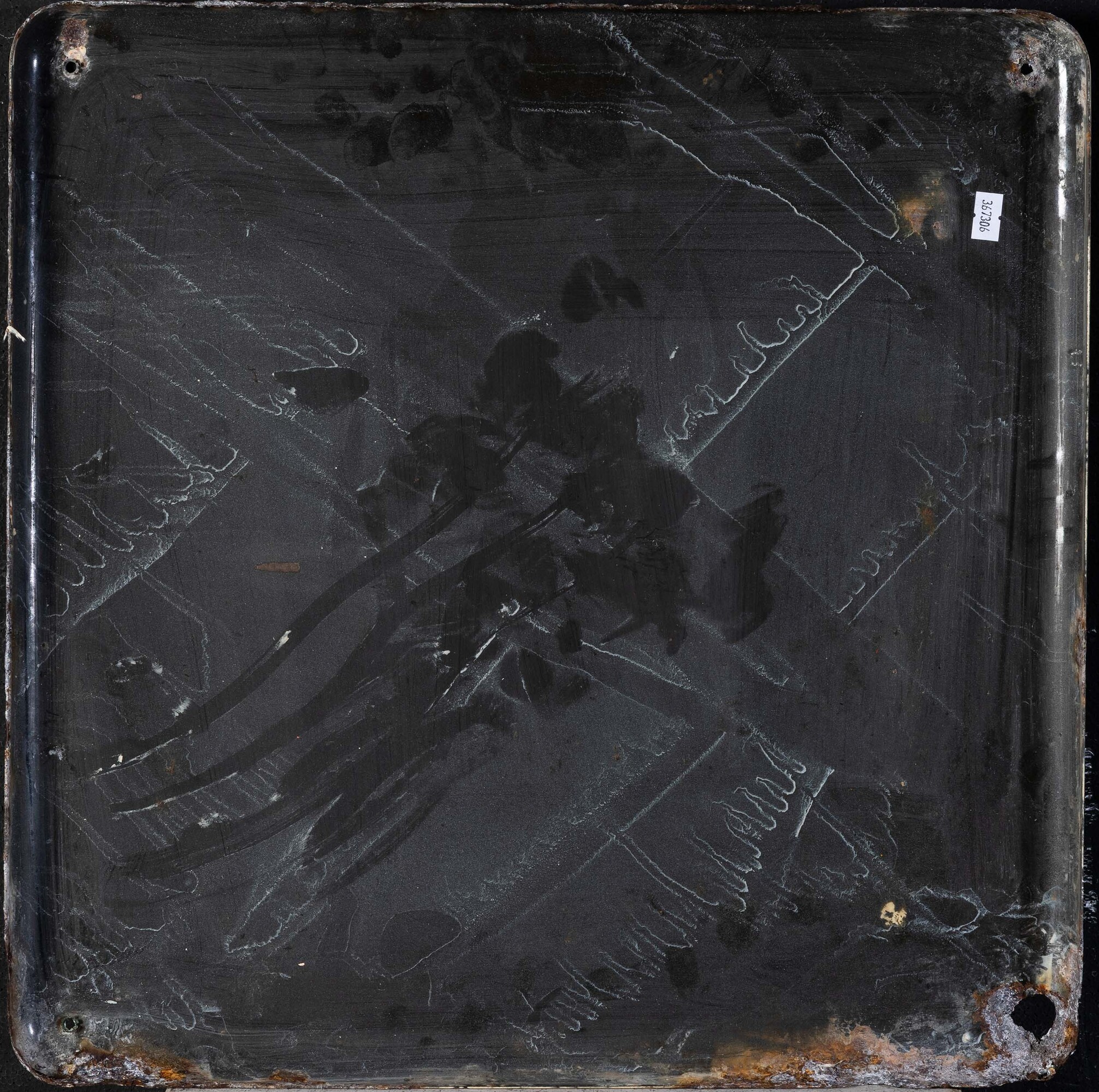 Shell, Insegna smaltata modello X-100