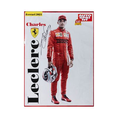 Charles Leclerc, Inserto magazine “Ferrari”, 2021