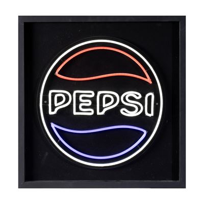 Insegna luminosa “Pepsi”, impianto funzionante (anni 2000)