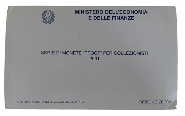 ITALIA, 2001. Divisionale in lire.