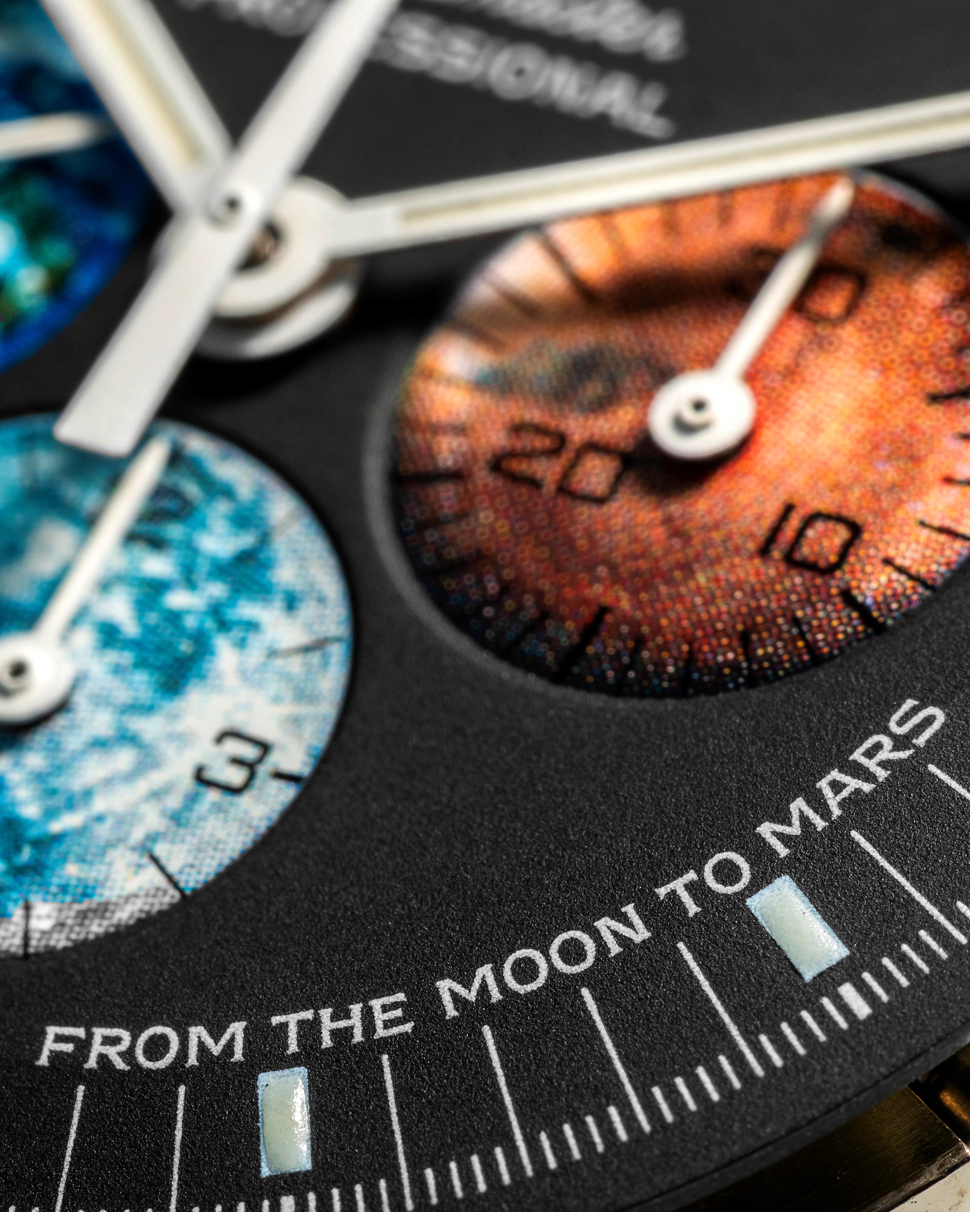 Omega - Speedmaster Professional Moonwatch “From the Moon to Mars”, acciaio, quadrante nero, cal....