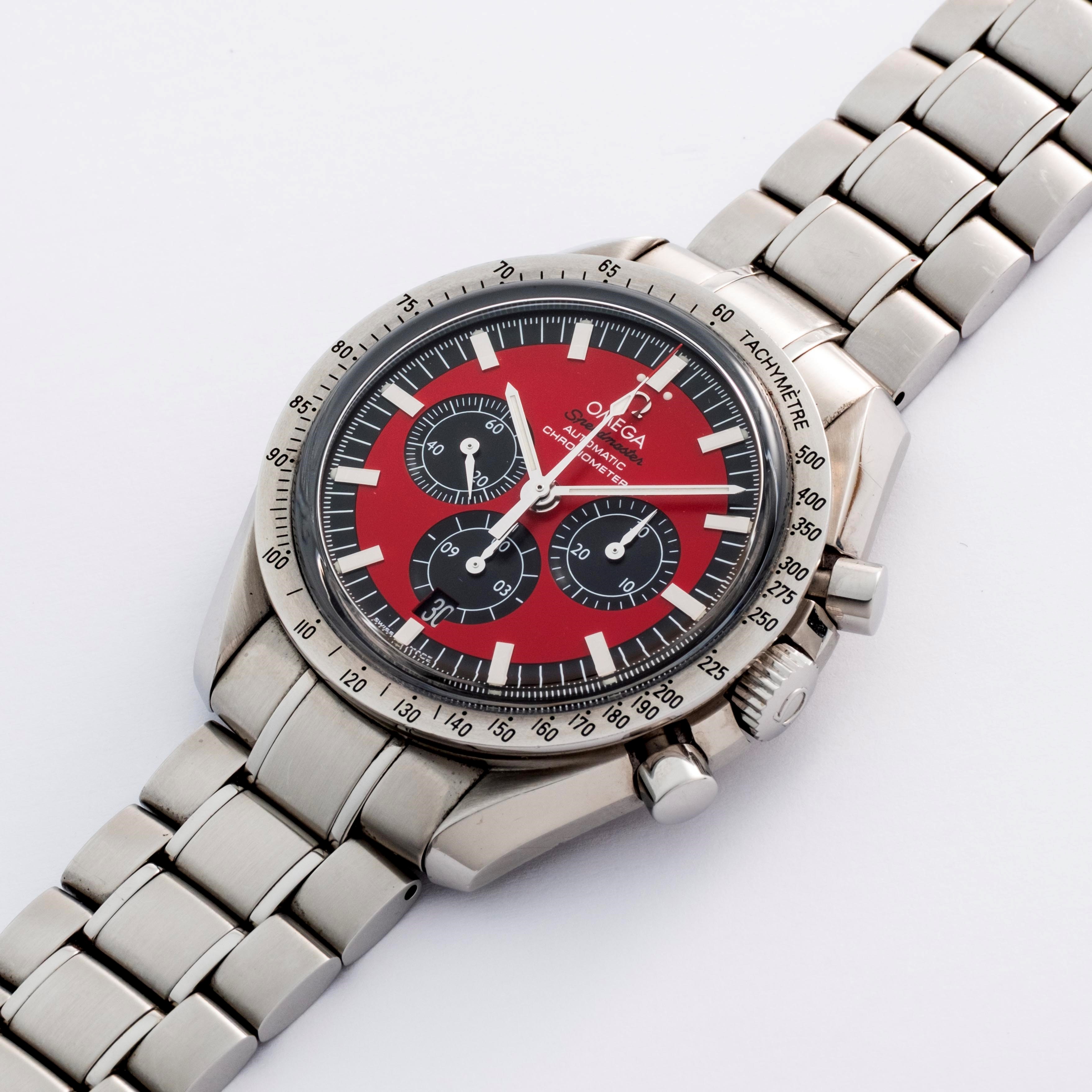 Omega - Speedmaster "The Legend Collection - Michael Schumacher" ref. 3506.61.00, acciaio, quadra...