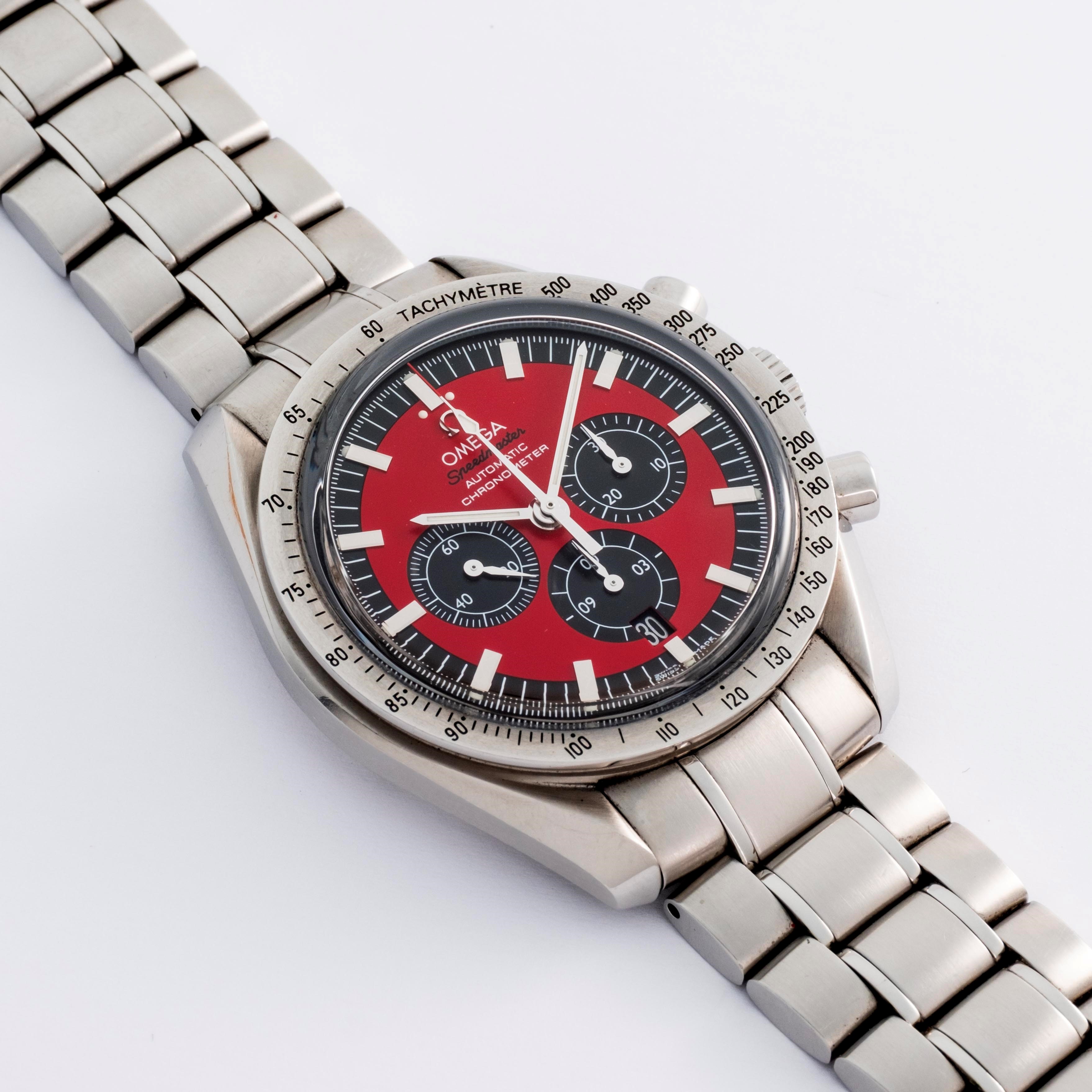 Omega - Speedmaster "The Legend Collection - Michael Schumacher" ref. 3506.61.00, acciaio, quadra...