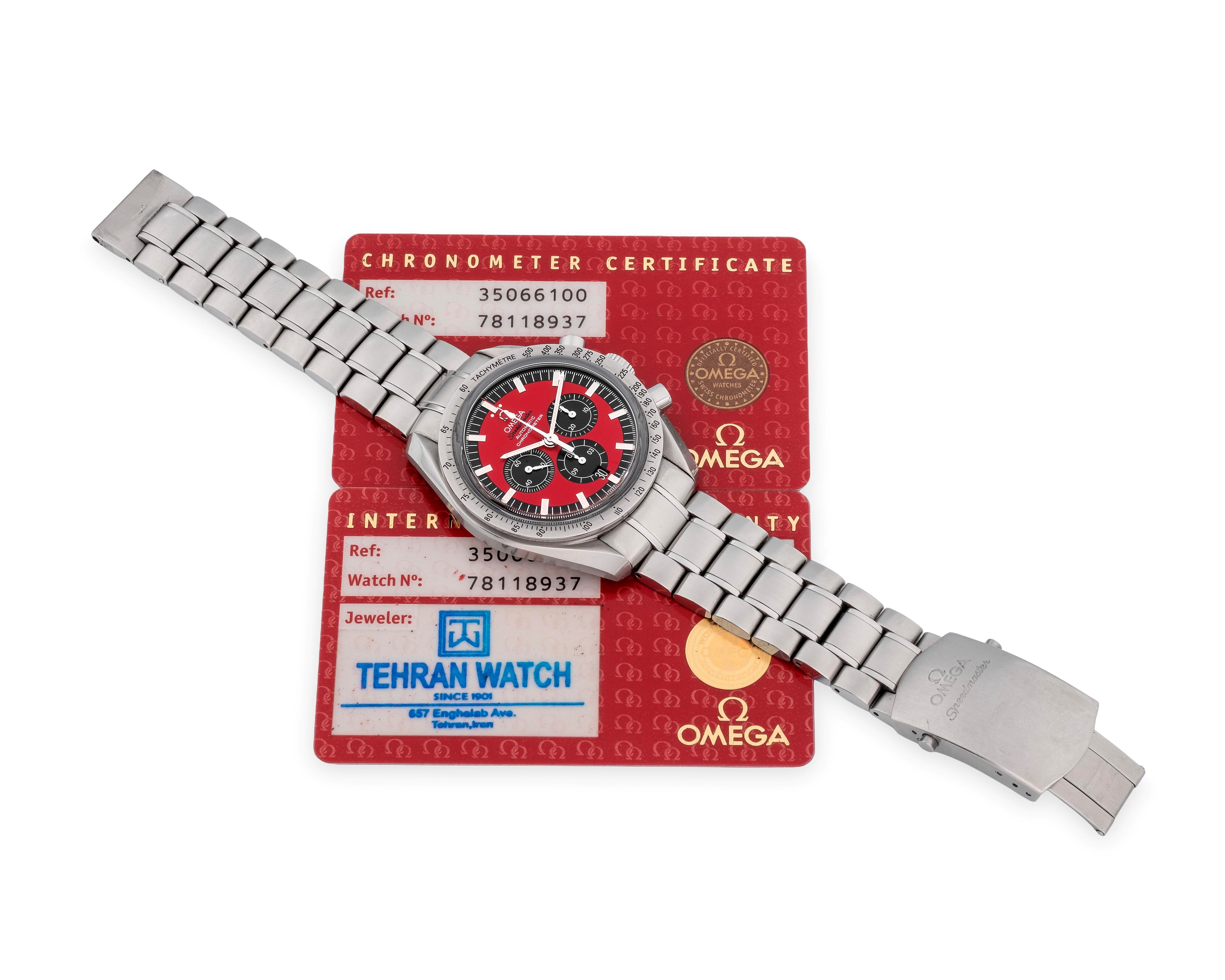 Omega - Speedmaster "The Legend Collection - Michael Schumacher" ref. 3506.61.00, acciaio, quadra...