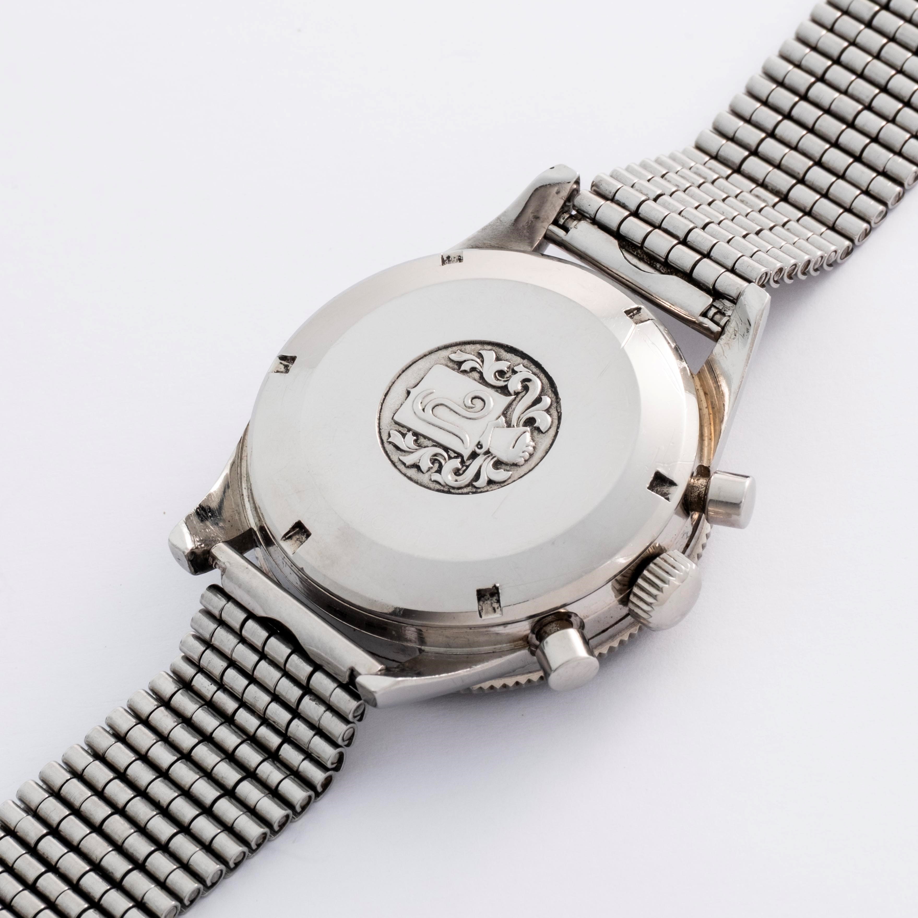 Yema - Cronografo Rallye “Mario Andretti” ref. 93016B, acciaio, circa 1970