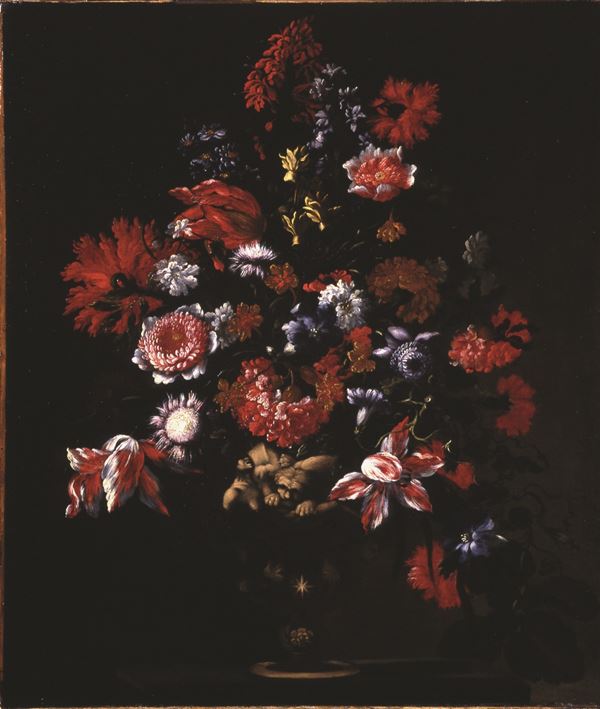 Bartolomeo Pérez - Natura morta con vaso di fiori
