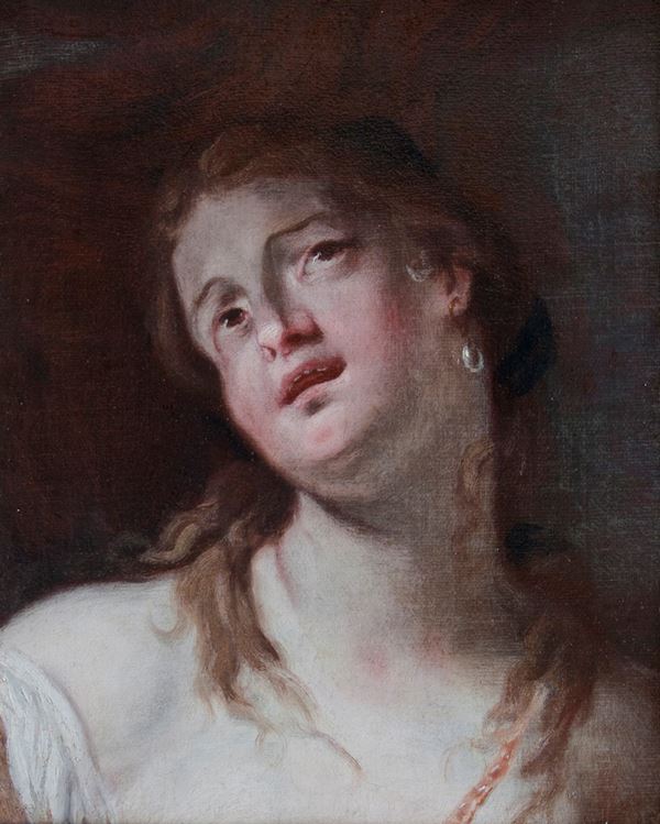 Testa di giovane donna