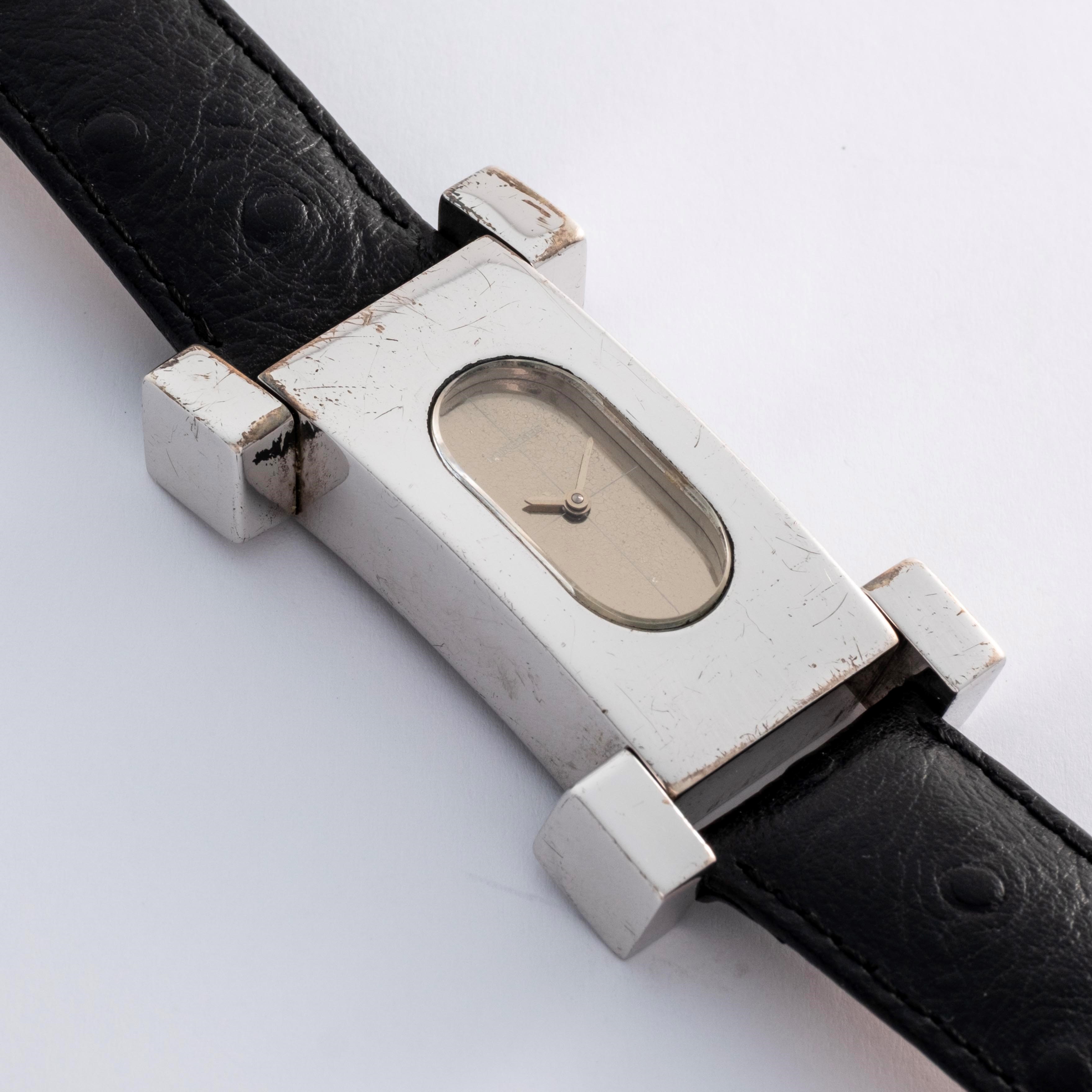 Longines - Orologio da polso Solo tempo Serge Manzon ref. 5014 in argento