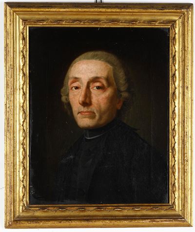 Ritratto dell’abate Corazza, olio su tela