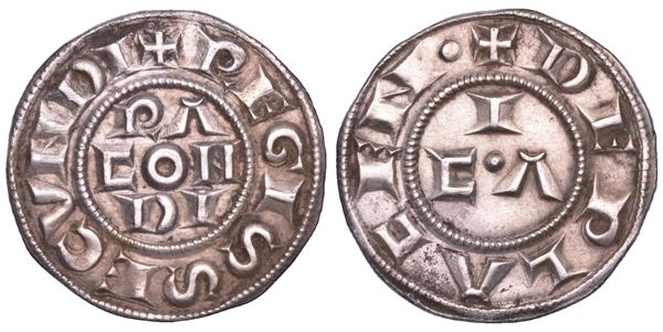PIACENZA. COMUNE A NOME DI CORRADO II, 1140-1313. Grosso.