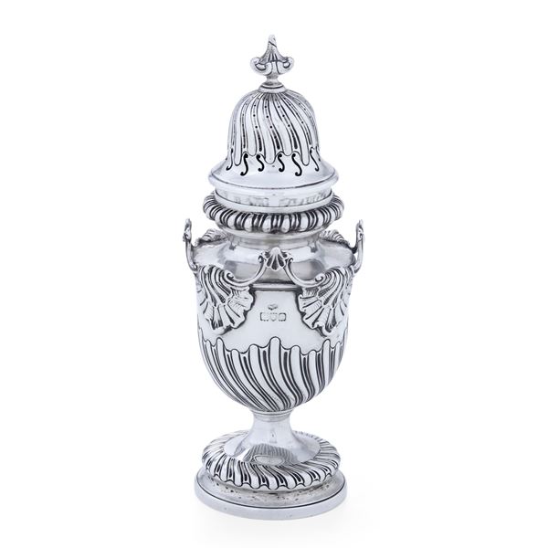 Spargizucchero. Londra, 1915. Argentiere Goldsmith & Silversmith Co.