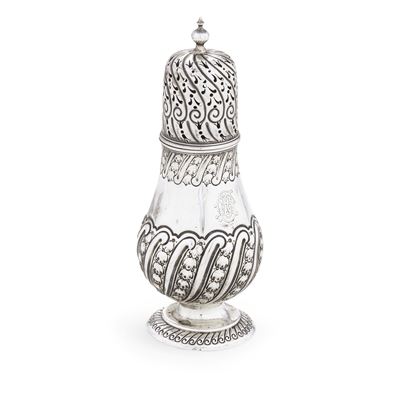 Atkin Bros - Harry Atkin, Spargizucchero in argento inciso e traforato, Sheffield 1889