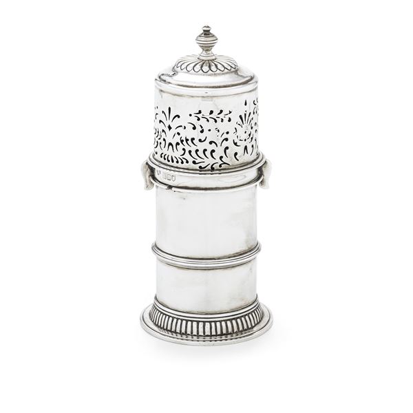 Spargizucchero. Londra,1906. Argentiere Goldsmiths & Silversmiths Co Ltd
